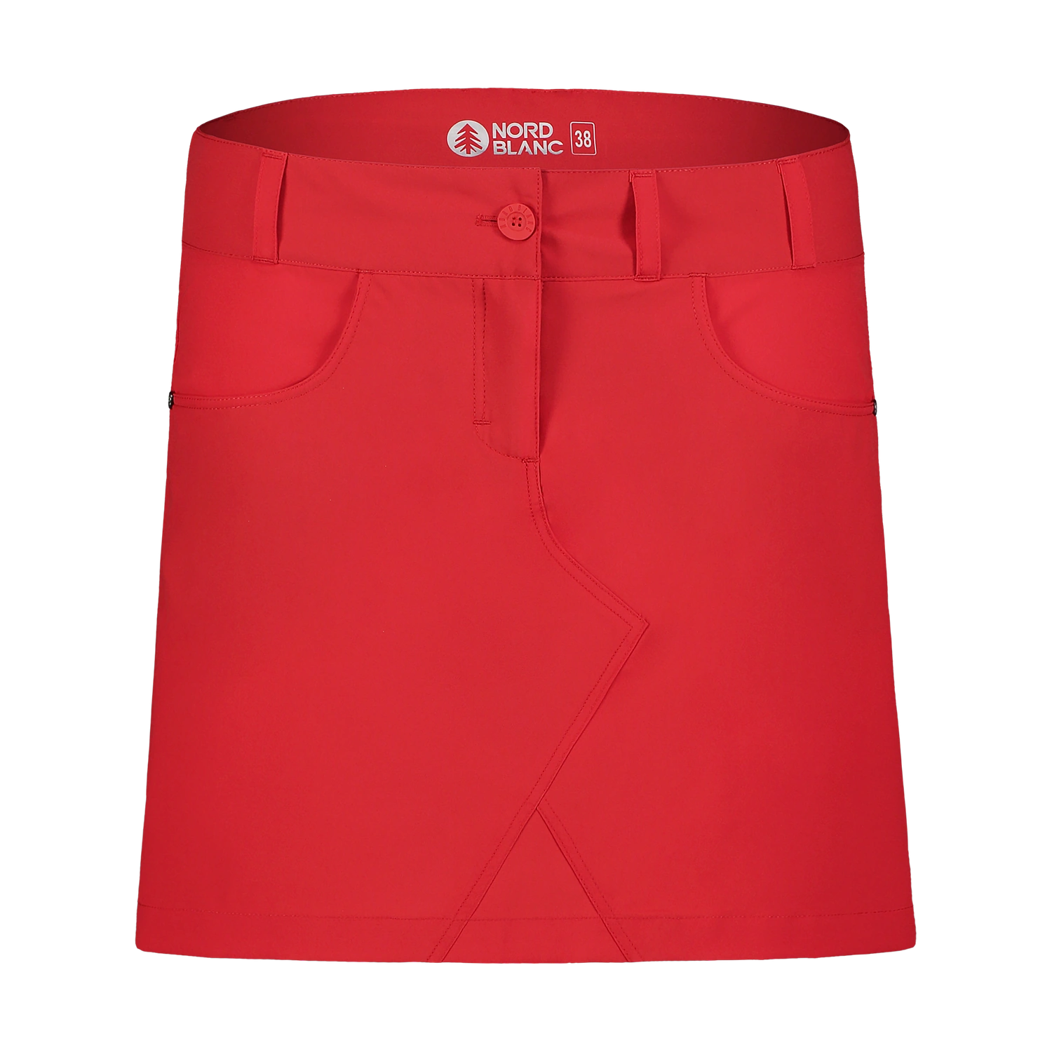 Light outdoor skirt women's - RISING red