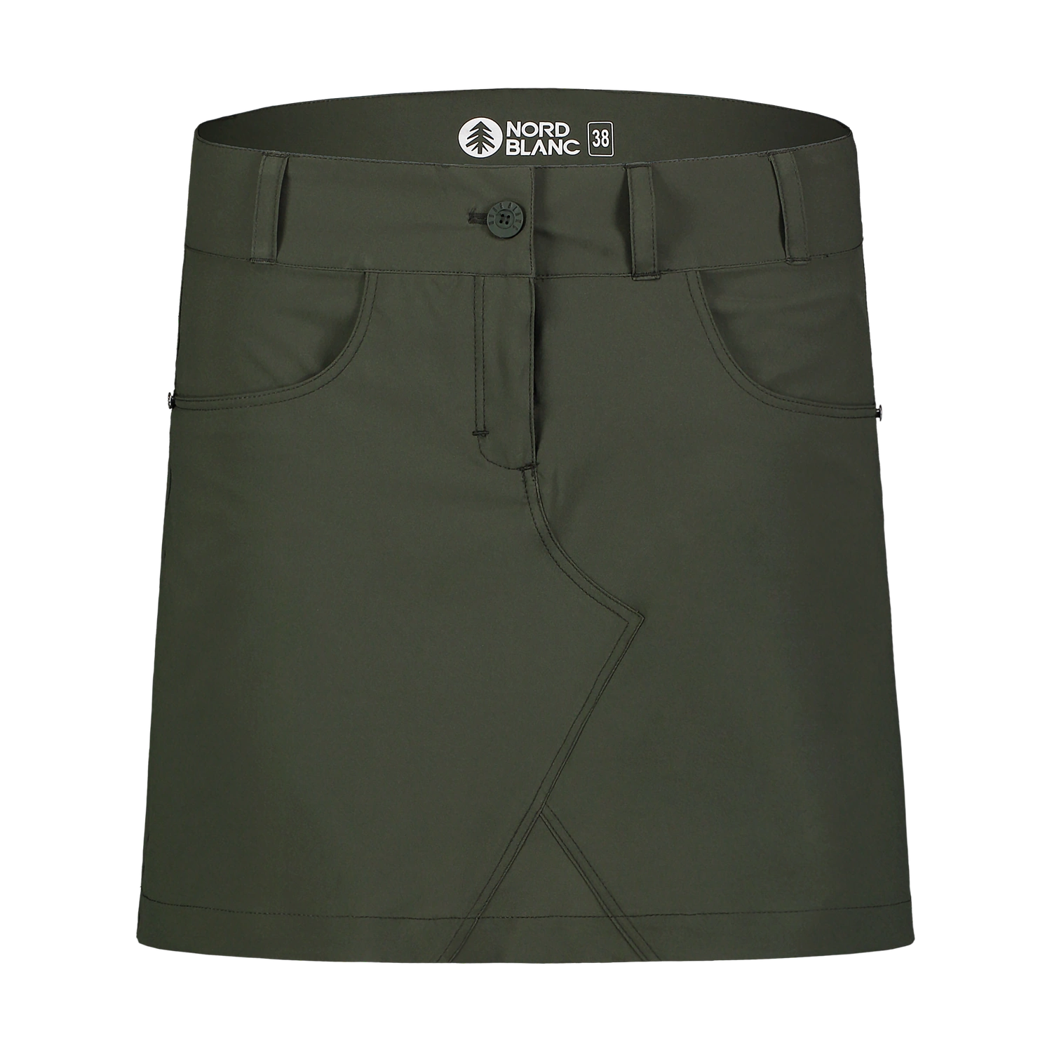 Light outdoor skirt women's - RISING khaki