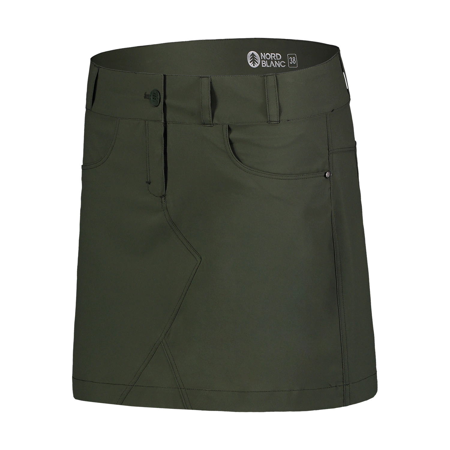 Fustă ușoară outdoor pentru femei - RISING kaki-2