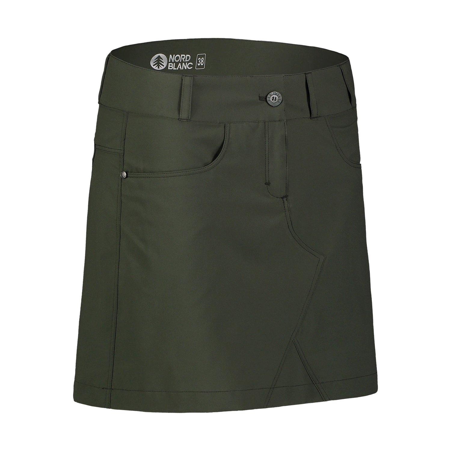 Fustă ușoară outdoor pentru femei - RISING kaki-3