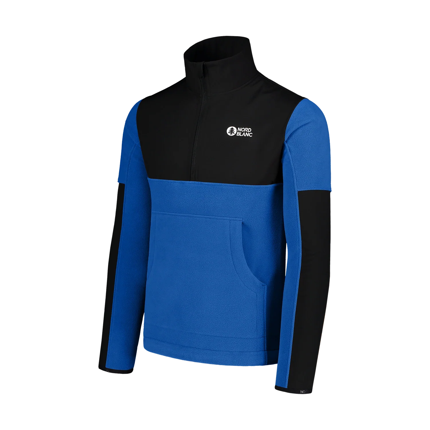 Light fleece jacket men's - DRIP blue-3