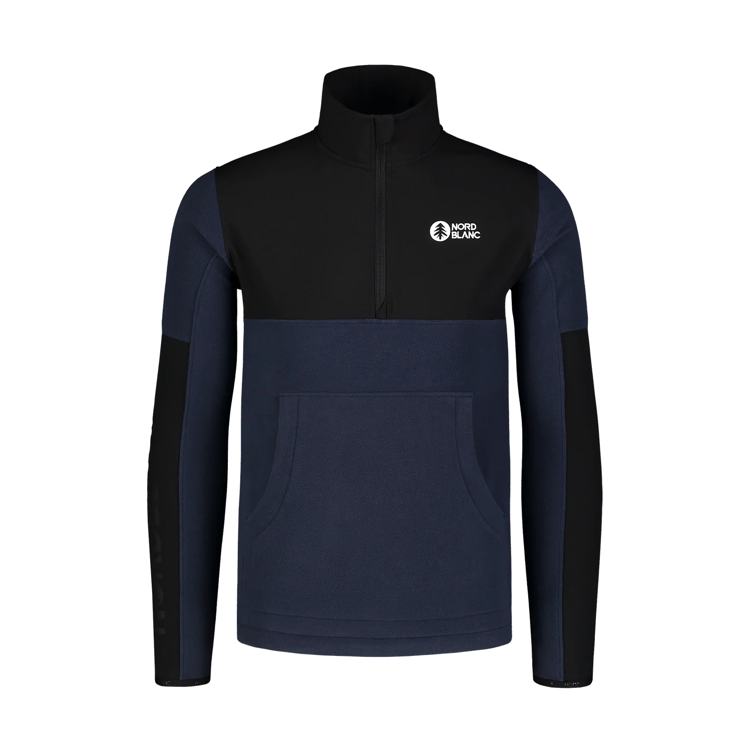 Light fleece jacket men's - DRIP blue