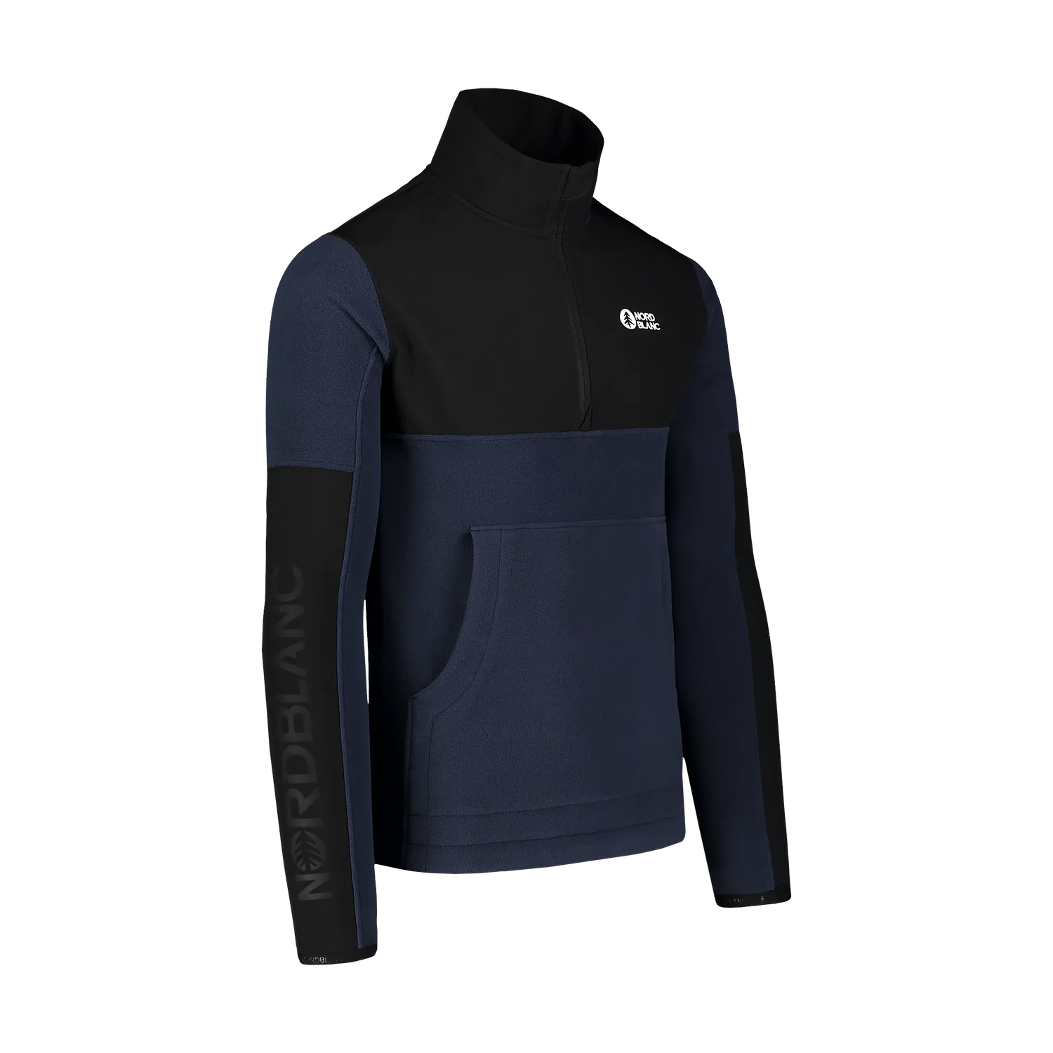 Light fleece jacket men's - DRIP blue-2
