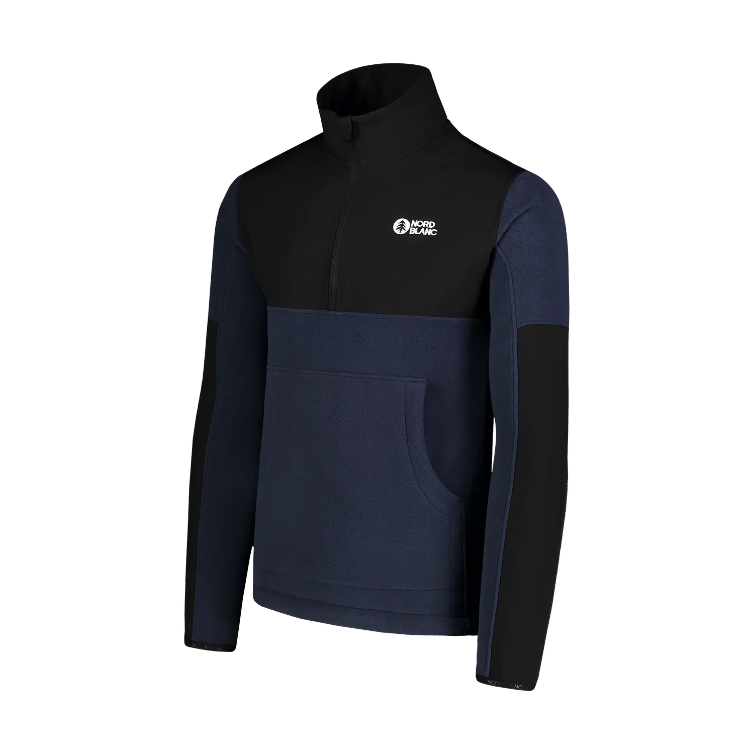 Light fleece jacket men's - DRIP blue-3