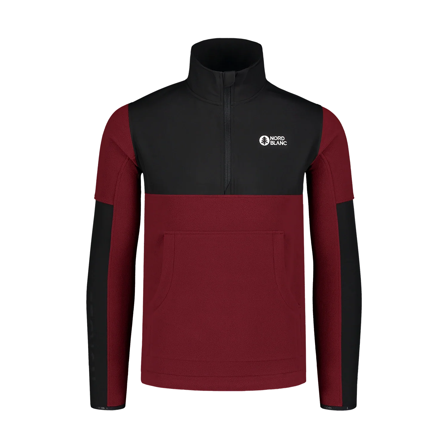 Leichte- Fleecejacke Herren - DRIP weinrot