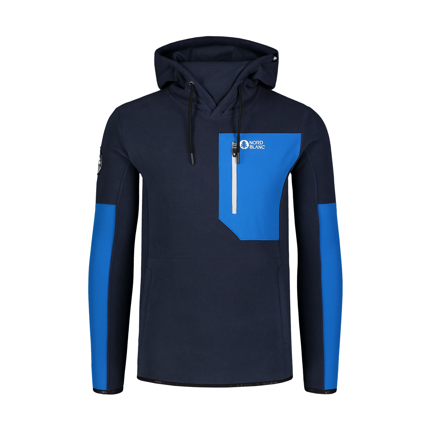 Fleece melegítőfelső férfi - MARKED kék-1