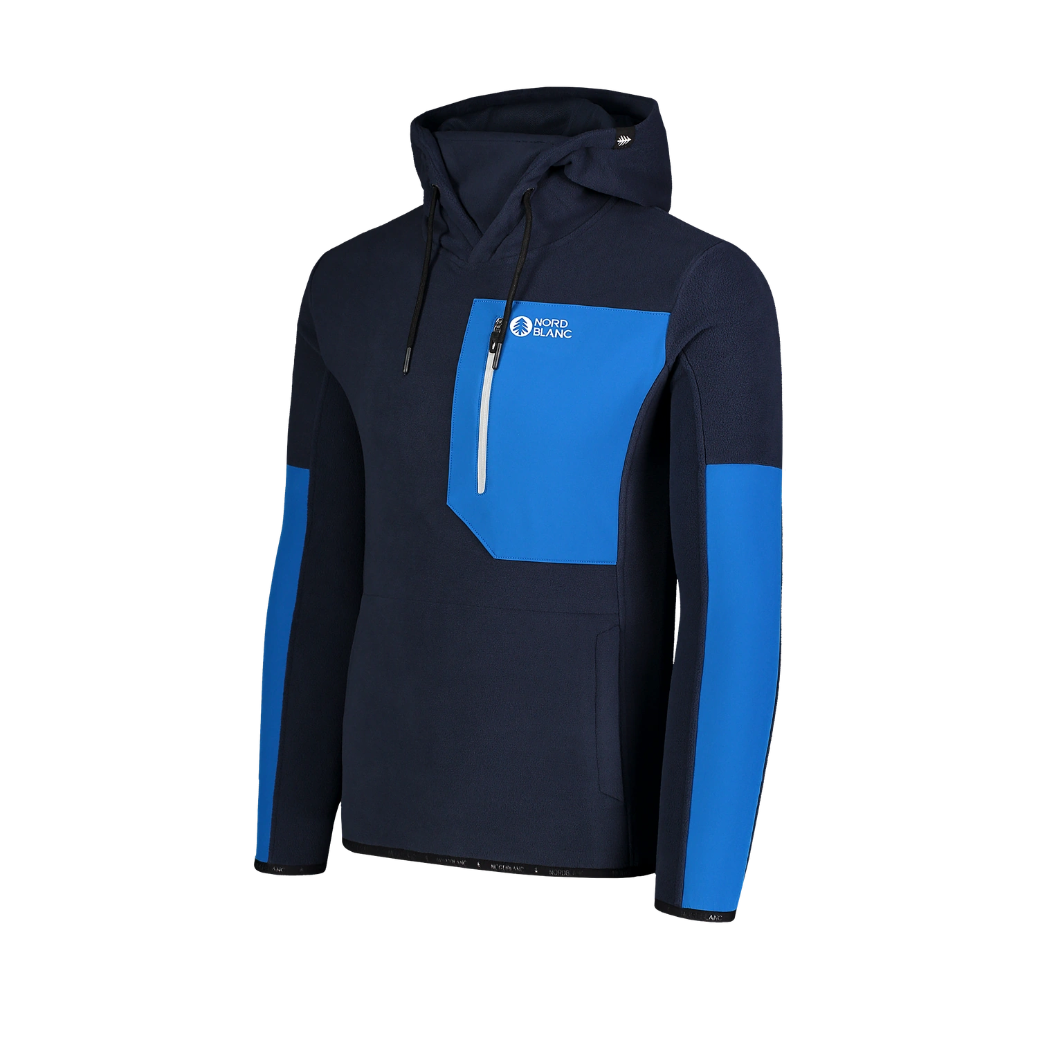 Fleece melegítőfelső férfi - MARKED kék-3