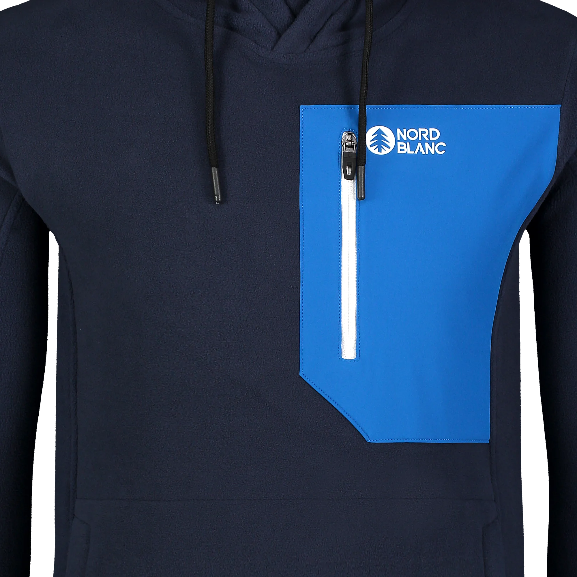 Fleece melegítőfelső férfi - MARKED kék-6