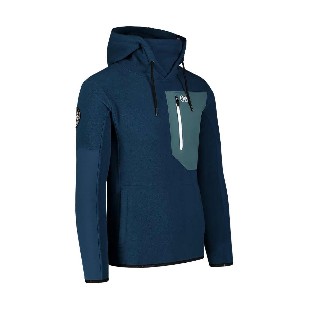 Leichte- Fleecejacke Herren - MARKED blau-2