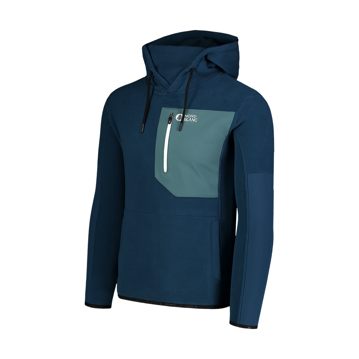 Leichte- Fleecejacke Herren - MARKED blau-6