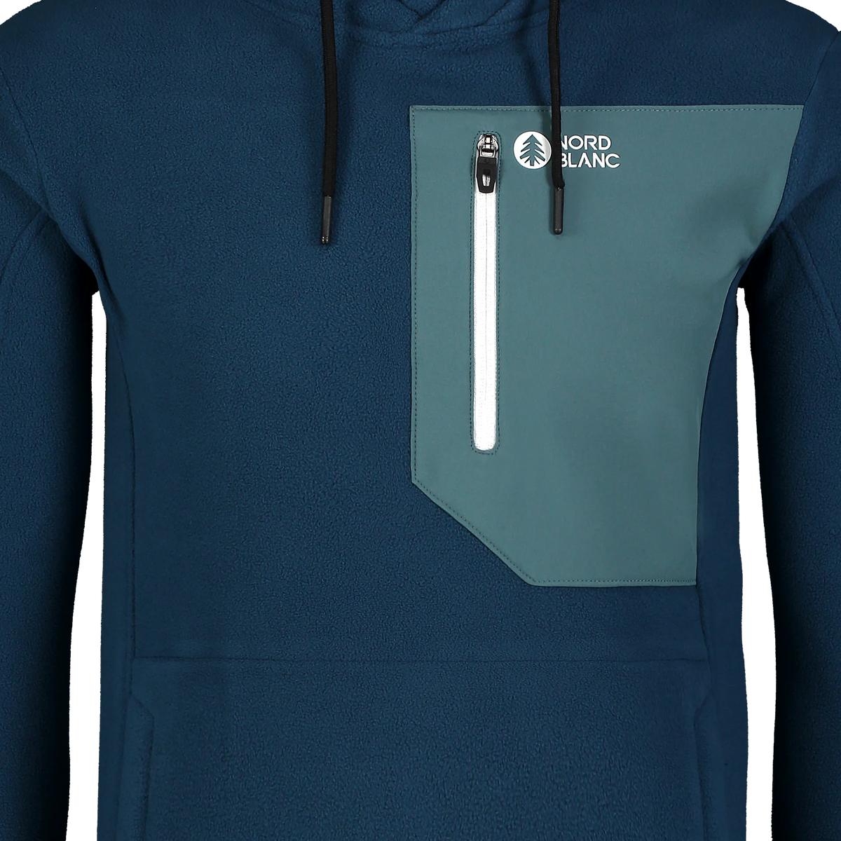Leichte- Fleecejacke Herren - MARKED blau-9