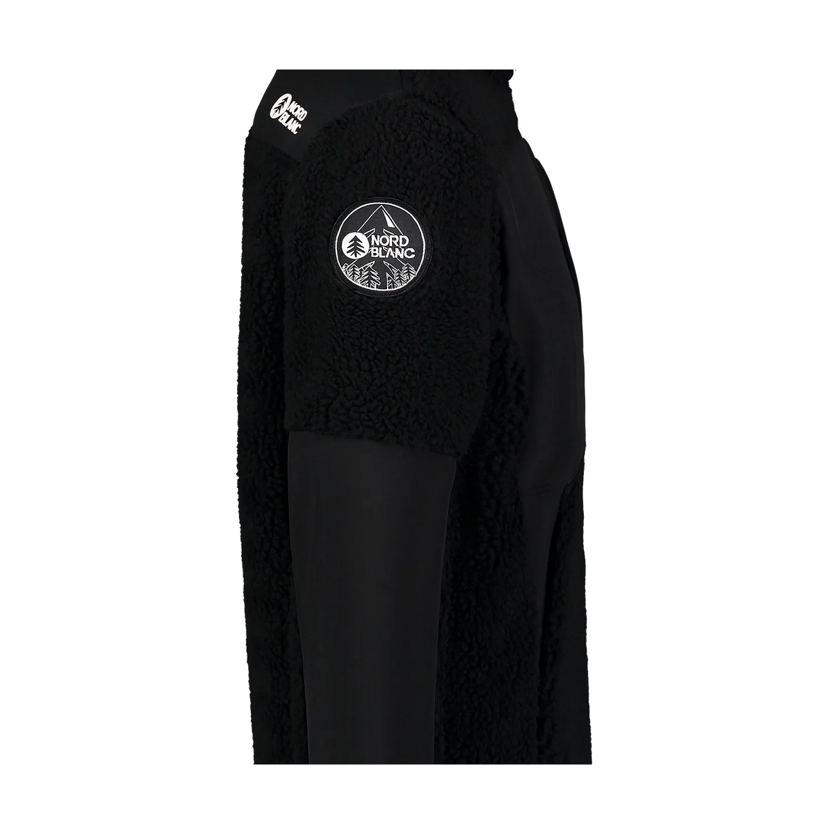 Sherpa fleece jacket men's - GLEAMY black – image 6