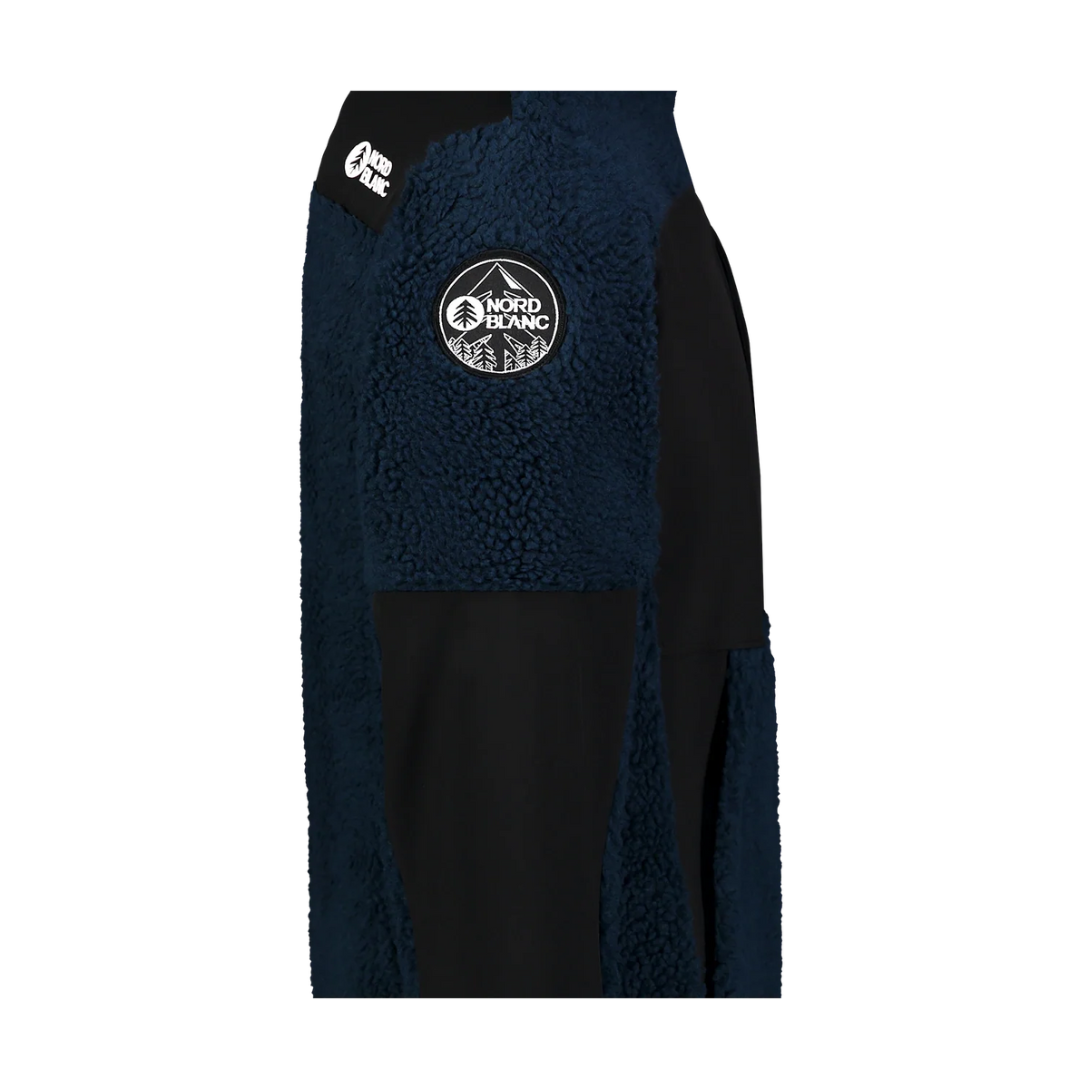 Sherpa fleece jacket men's - GLEAMY blue – image 7