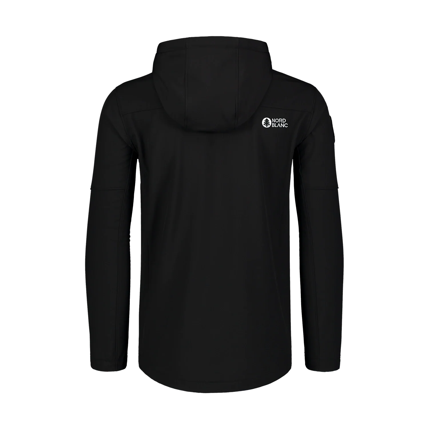 Softshell sweatshirt men's - DECOMPOSED black-5