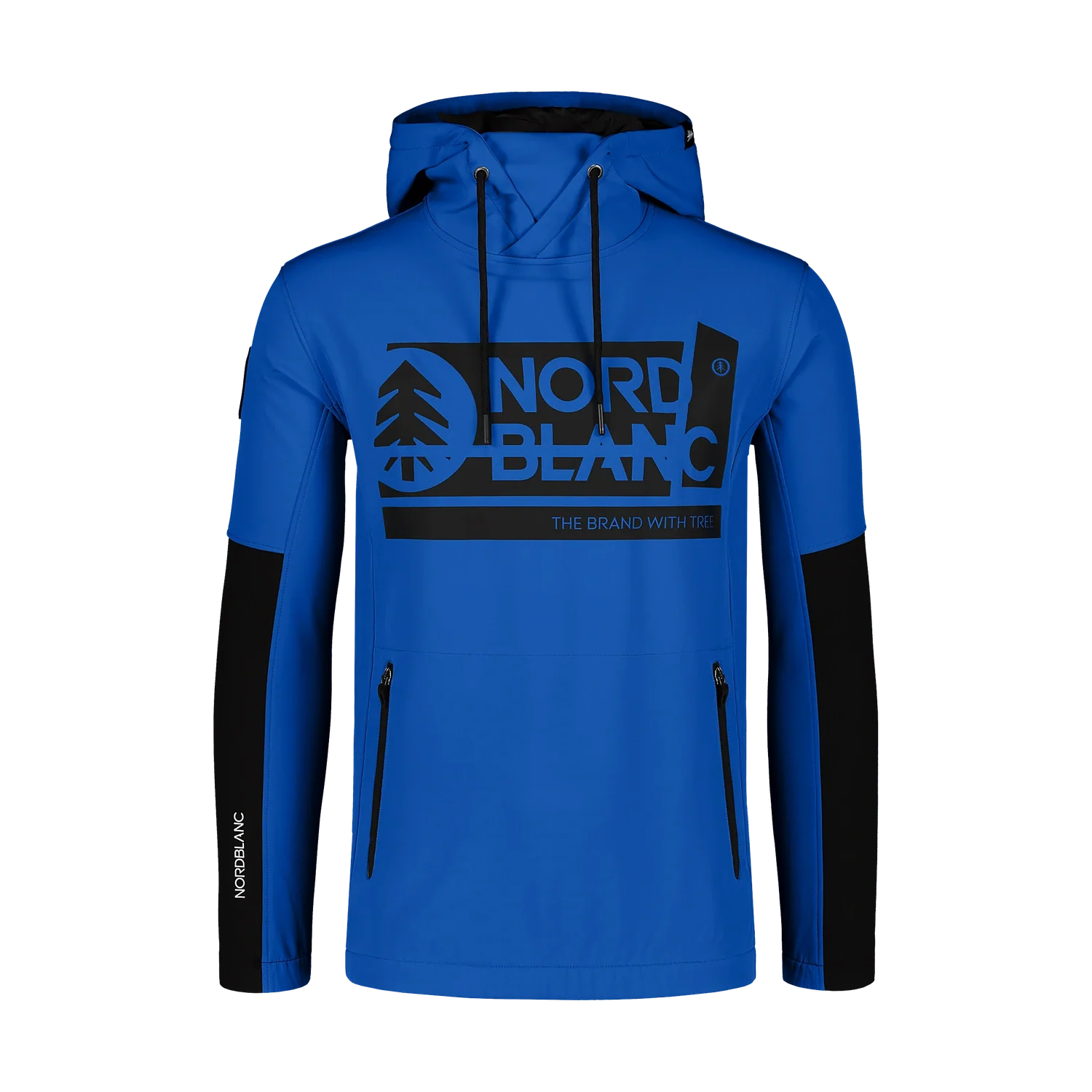 Softshell-Sweatshirt Herren - DECOMPOSED blau-1