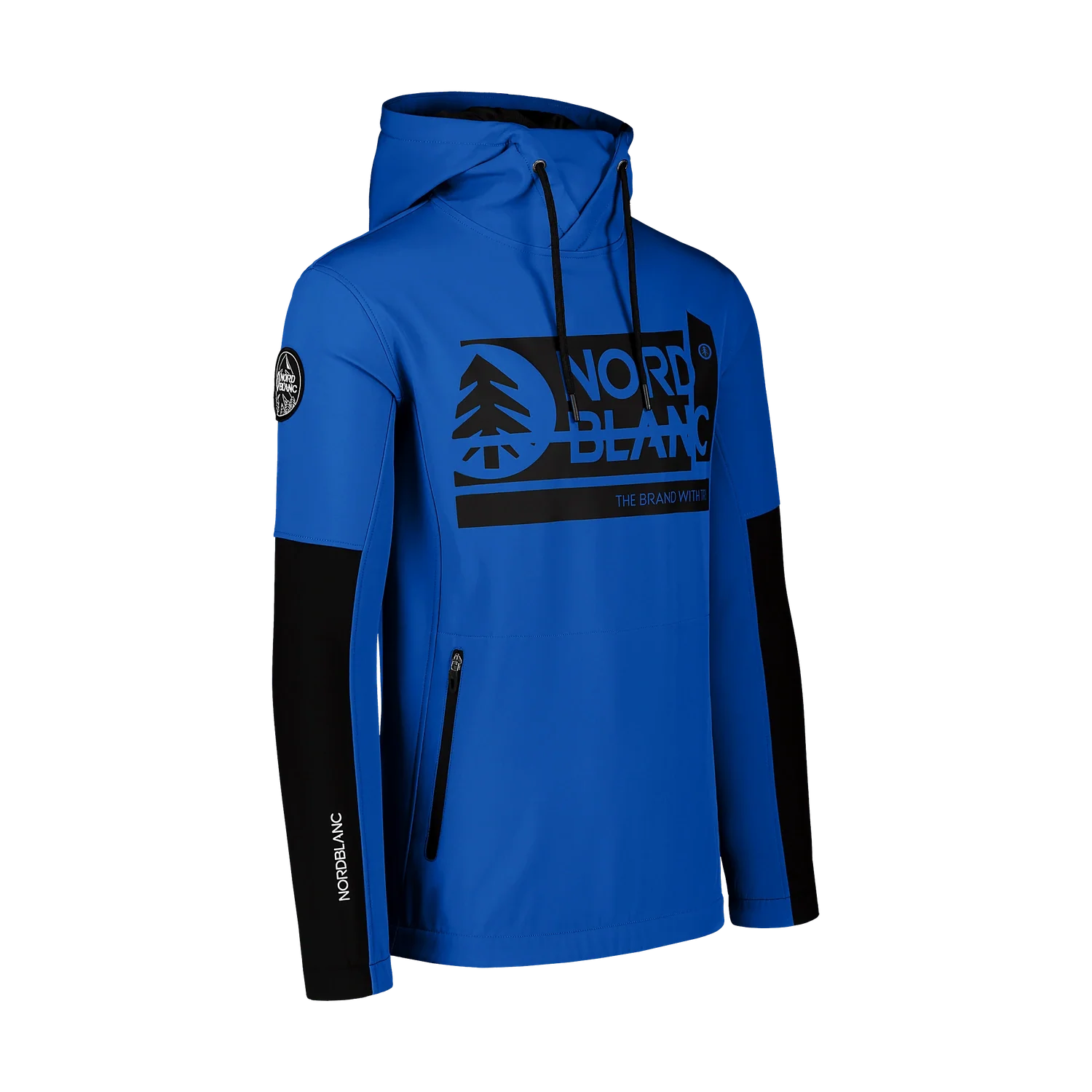 Softshell-Sweatshirt Herren - DECOMPOSED blau-2