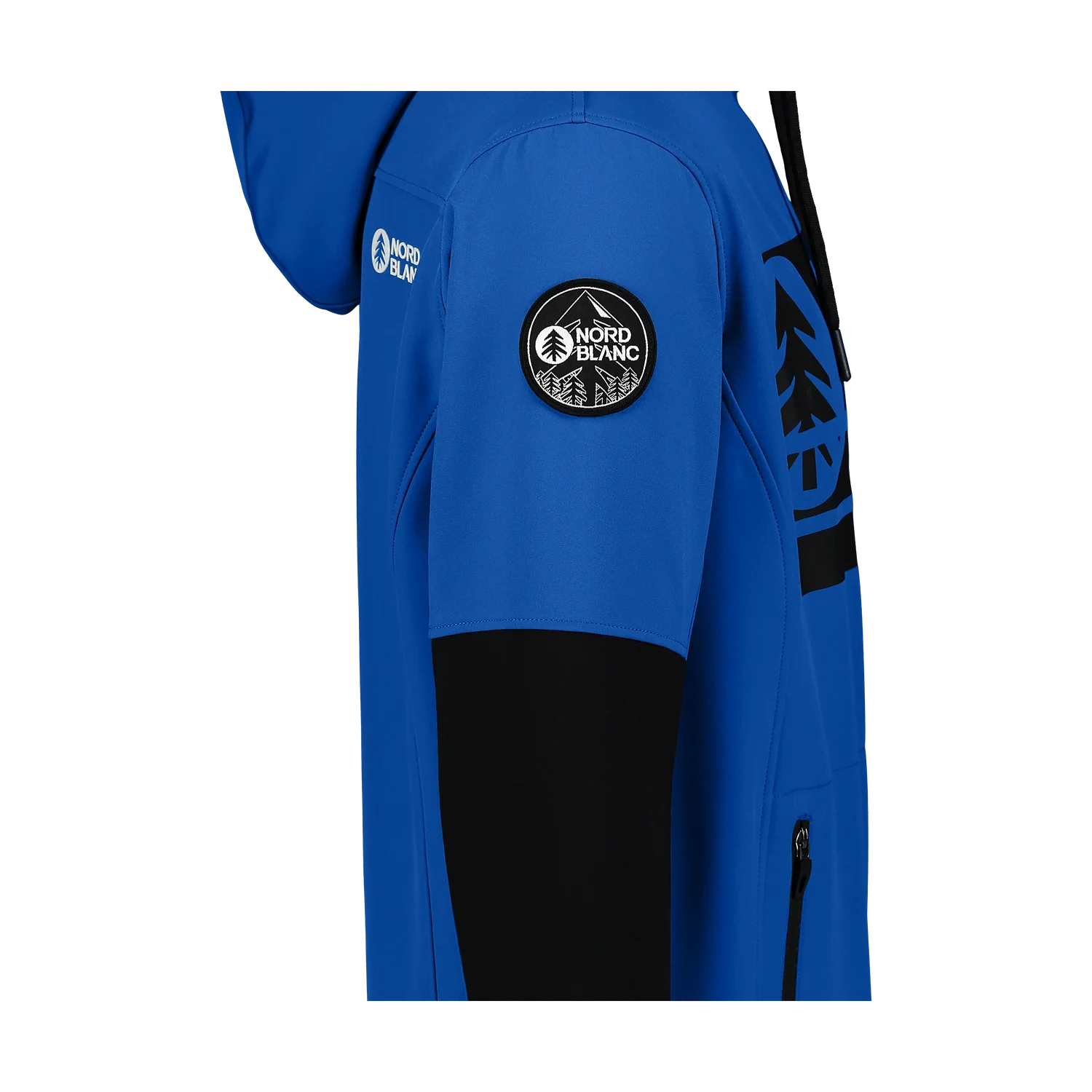 Softshell-Sweatshirt Herren - DECOMPOSED blau-4