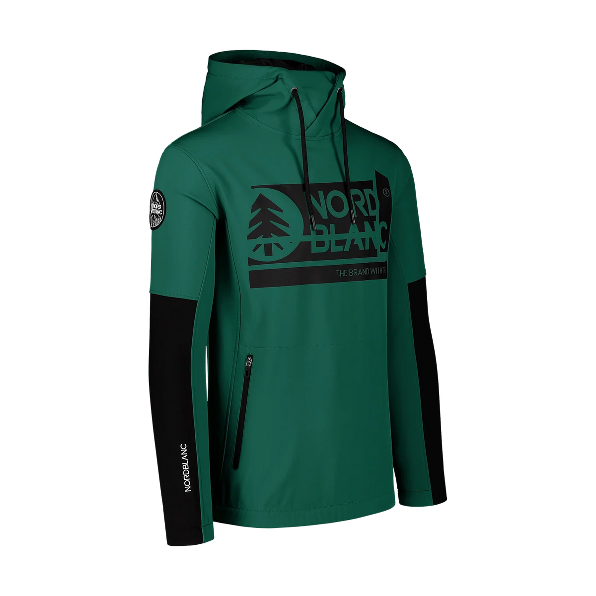 Softshell-Sweatshirt Herren - DECOMPOSED grün-2