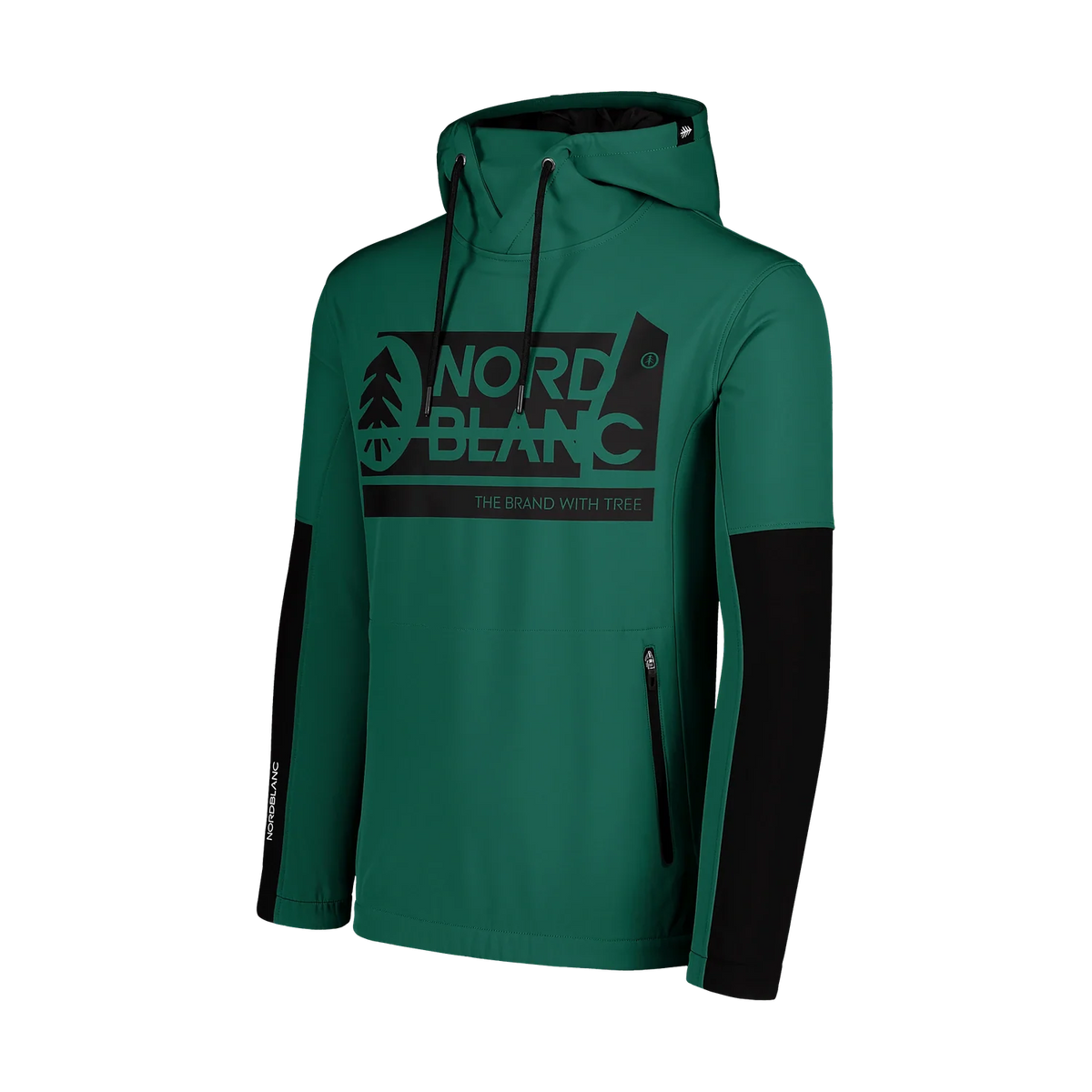 Softshell-Sweatshirt Herren - DECOMPOSED grün-6