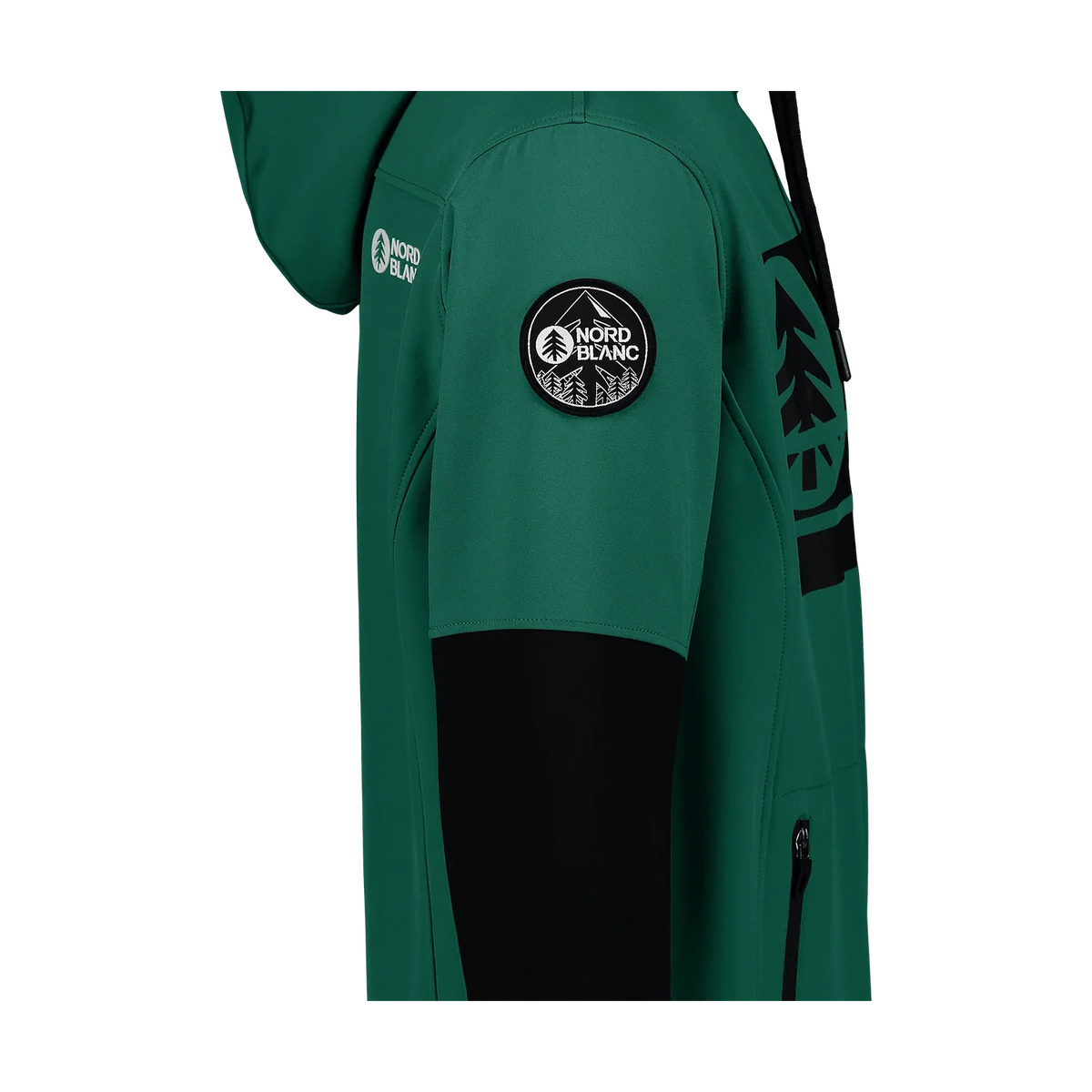 Softshell-Sweatshirt Herren - DECOMPOSED grün-7