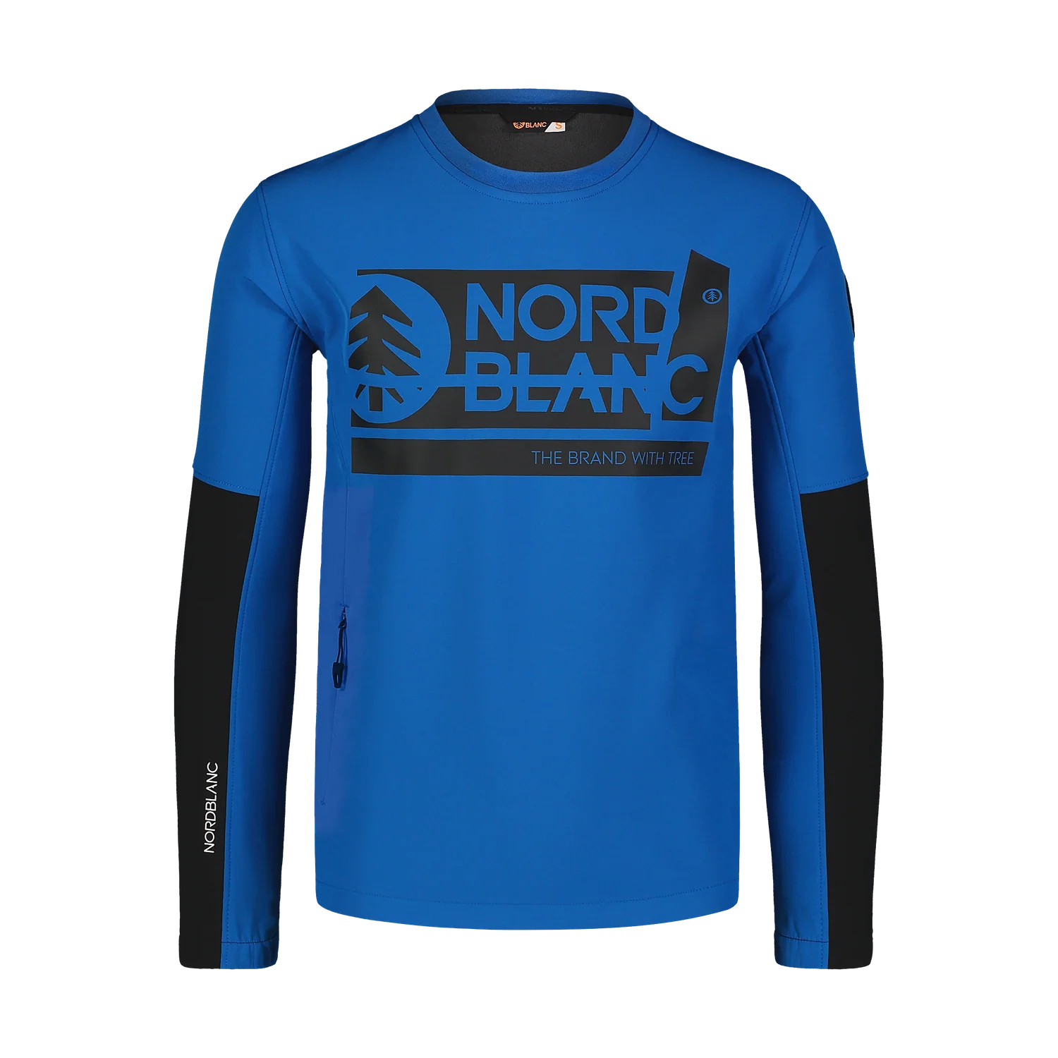 Softshell sweatshirt men's - DECOMPONATE blue-1