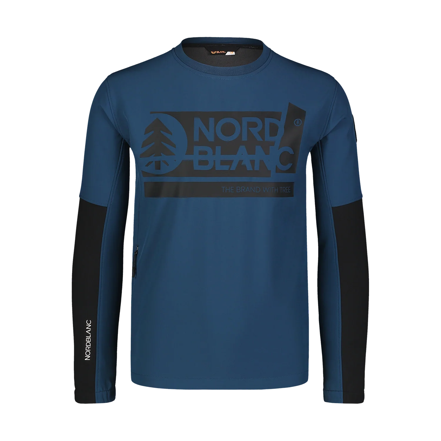 Softshell-Sweatshirt Herren - DECOMPONATE blau-1