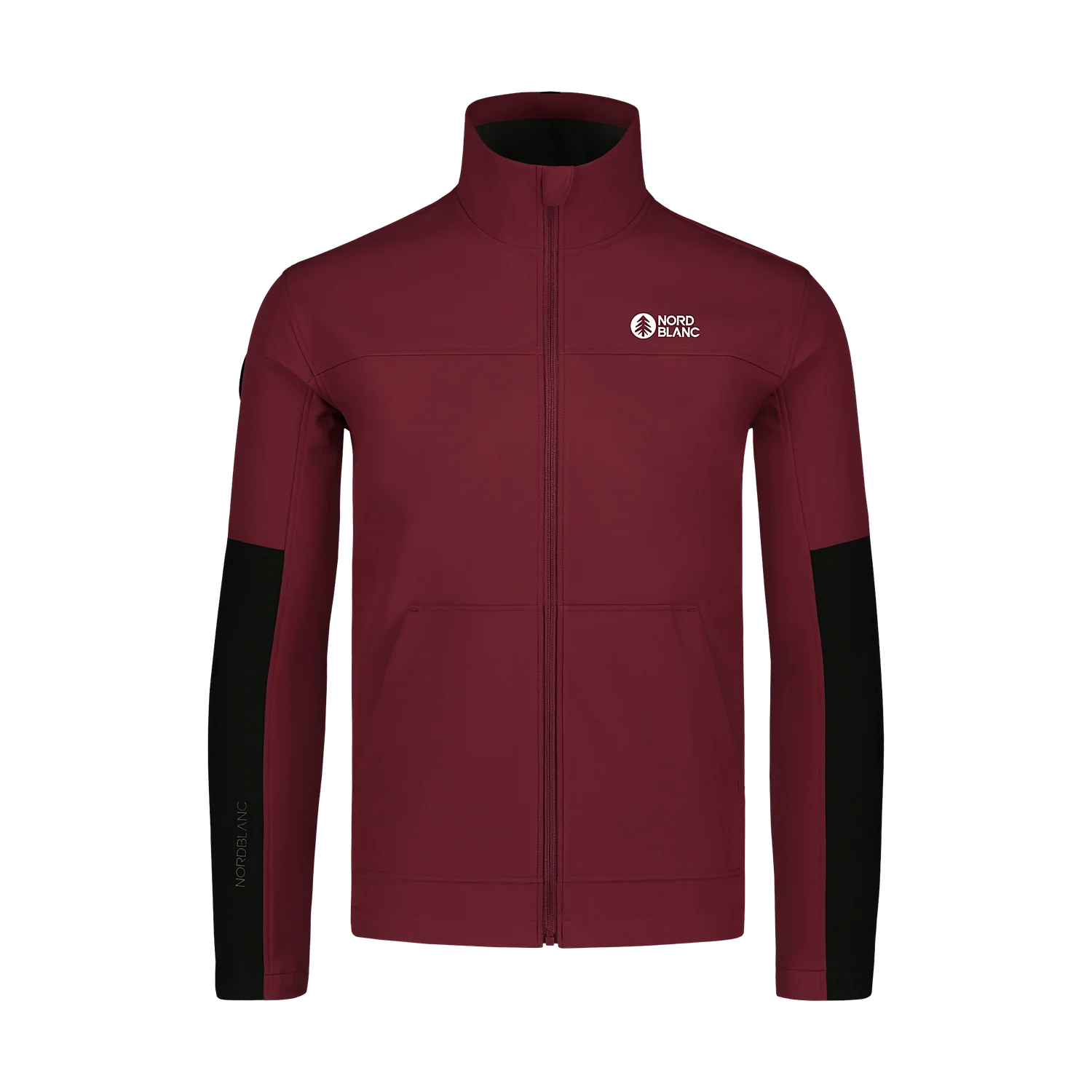 Softshell sweatshirt men's - ENDEAVOR wine red