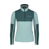 Light fleece jacket women's - SPRYNESS green