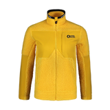 Jachetă din fleece Sherpa pentru femei - PENINSULA galbenă