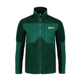 Jachetă din fleece Sherpa pentru femei - PENINSULA verde