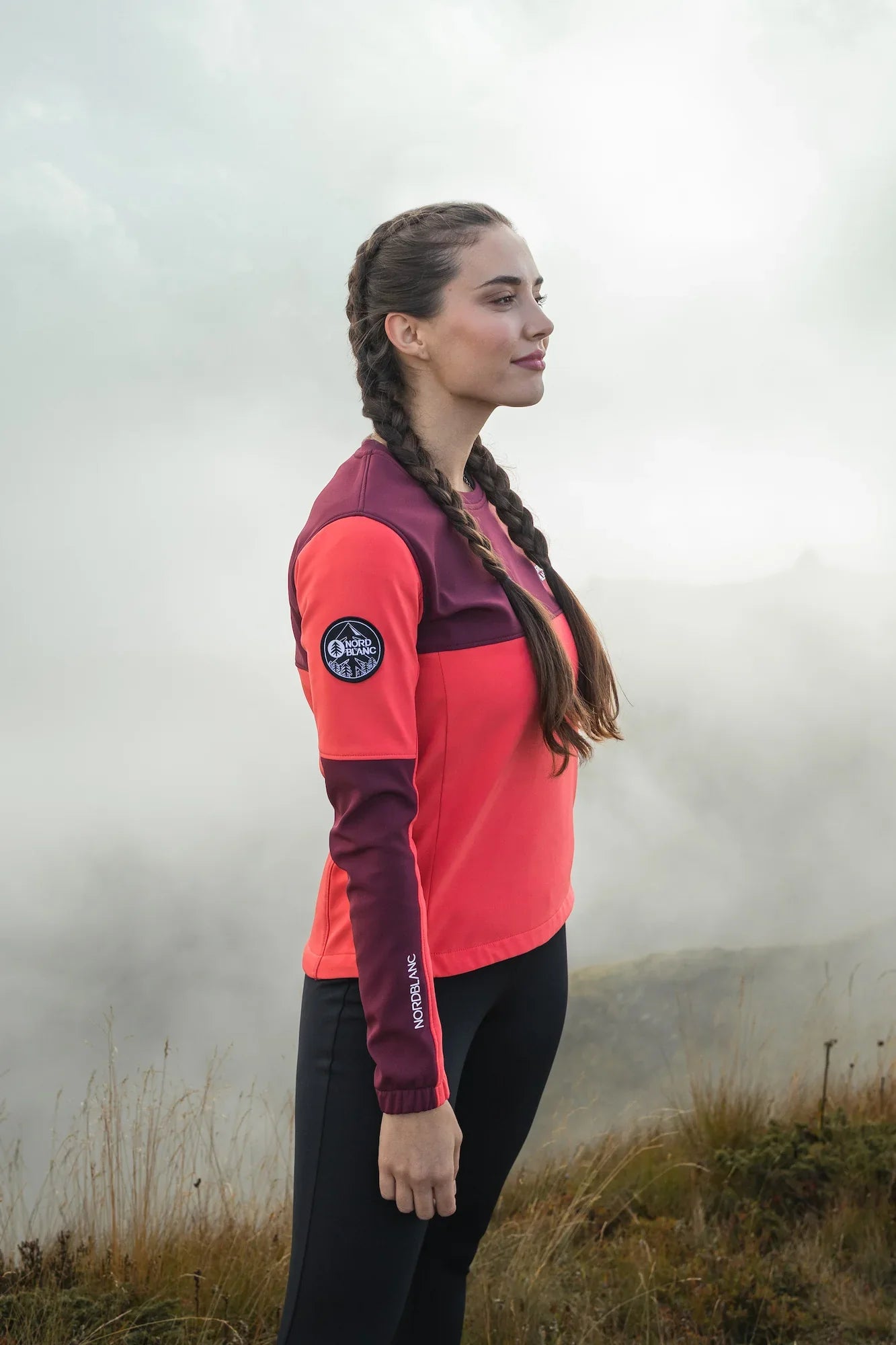 Softshell sweatshirt women's - COVE pink-4