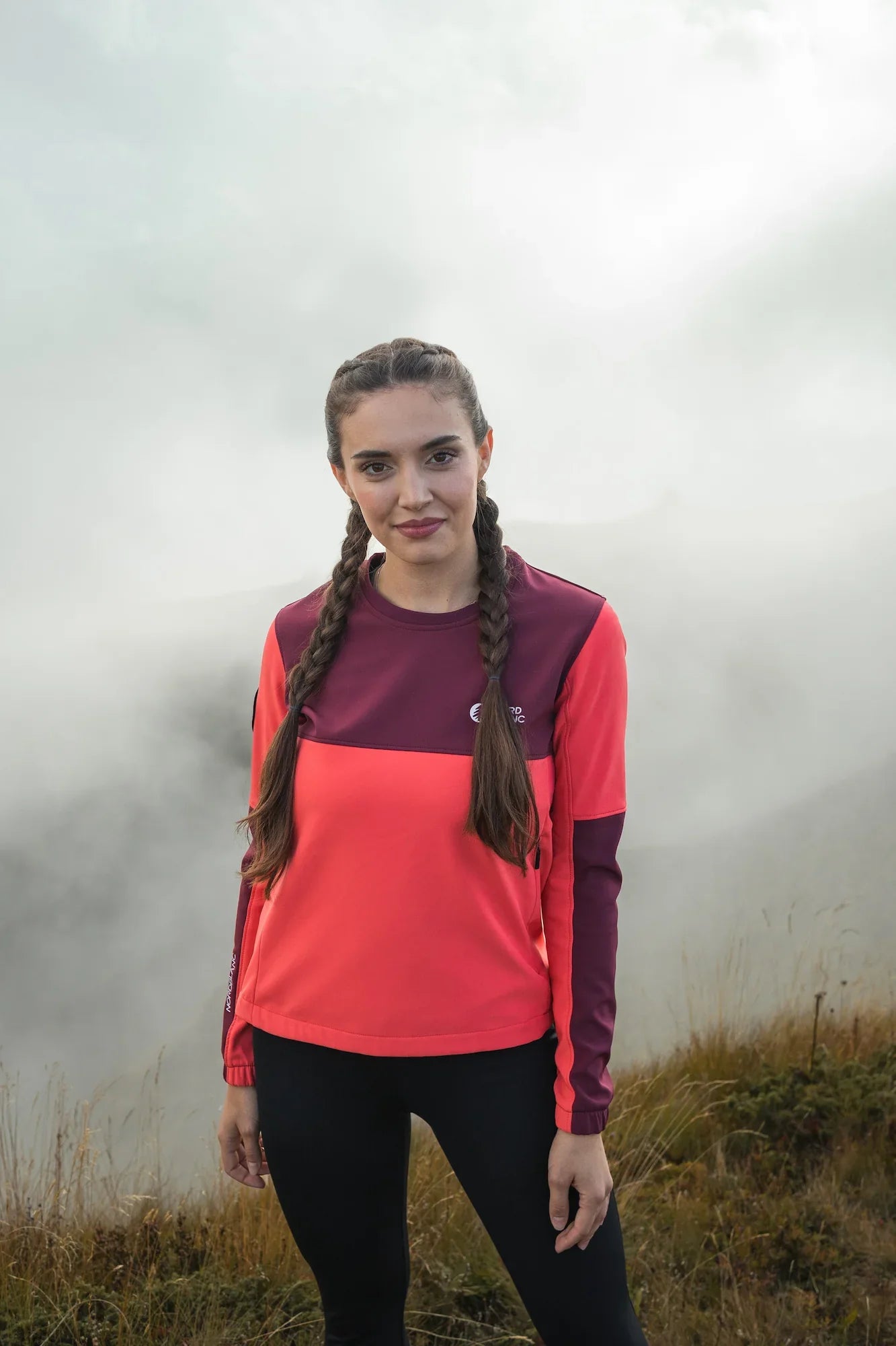 Softshell sweatshirt women's - COVE pink-5