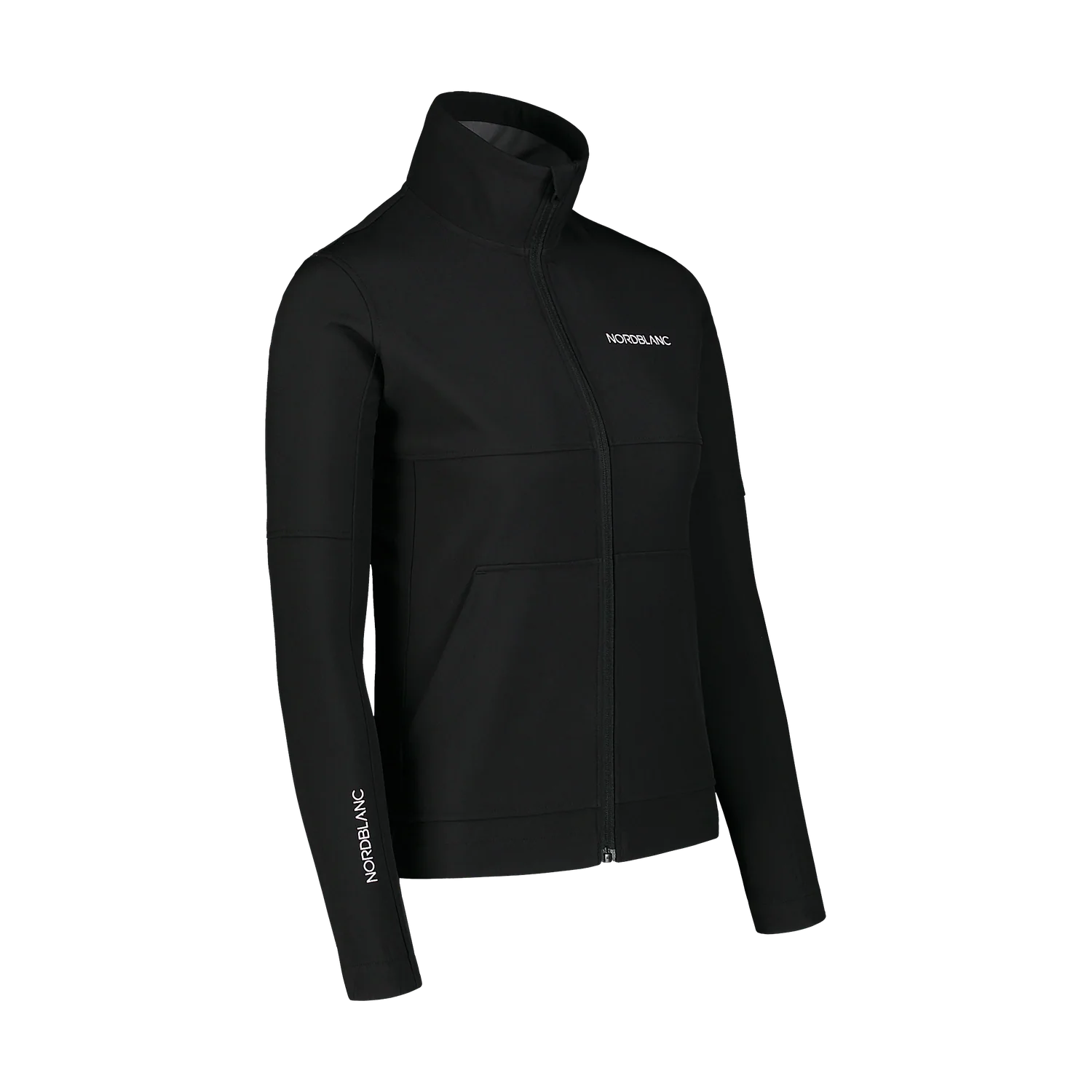 Softshell-Sweatshirt Damen - FJORD schwarz-2