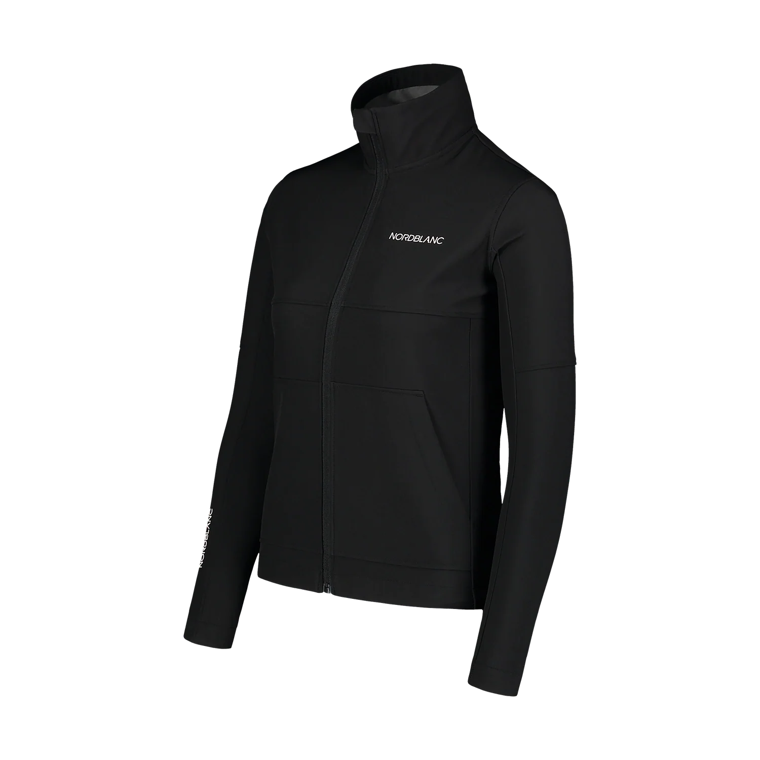 Softshell-Sweatshirt Damen - FJORD schwarz-3
