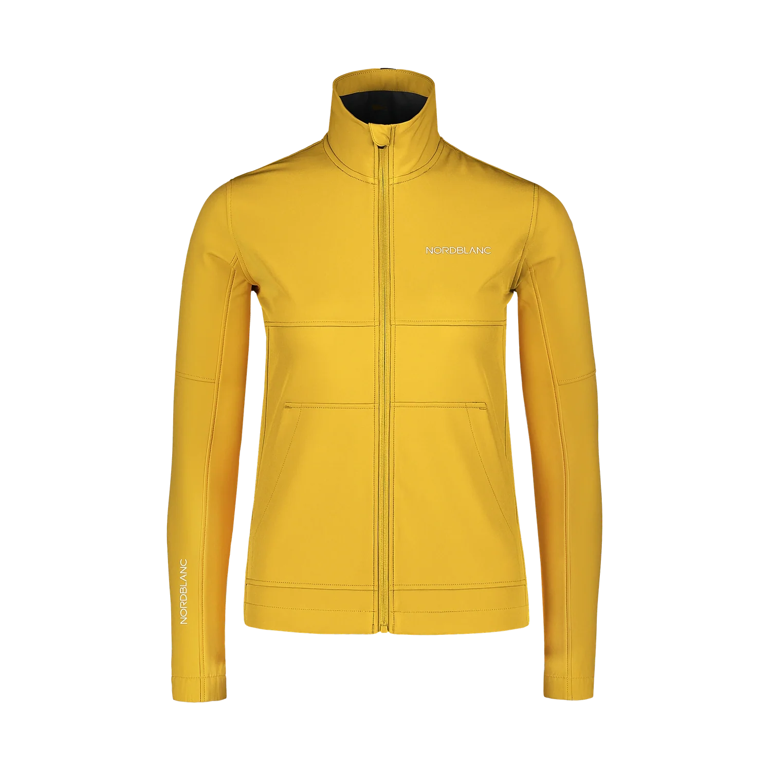 Softshell sweatshirt women's - FJORD yellow