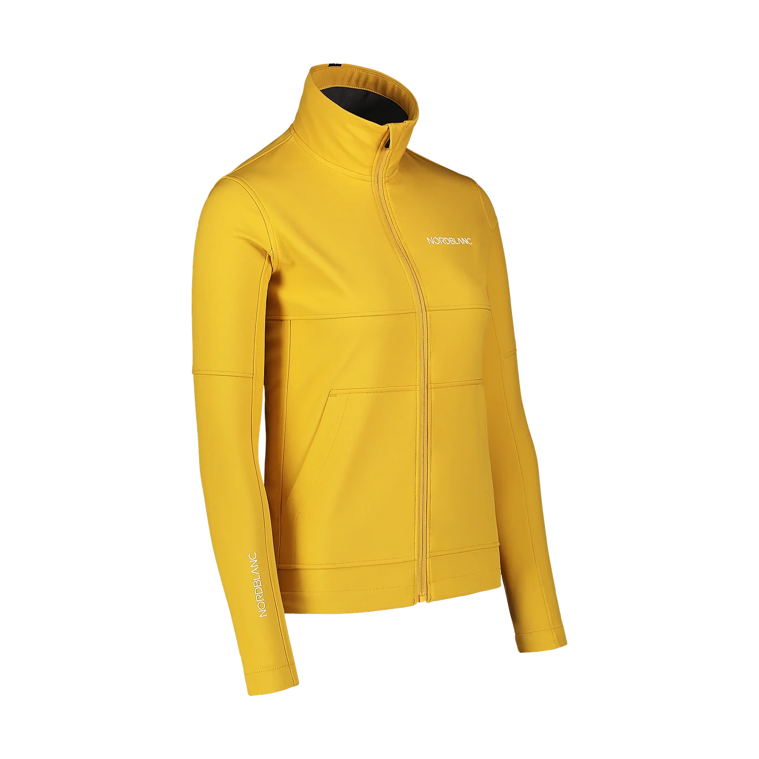 Softshell sweatshirt women's - FJORD yellow-2