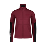 Softshell-Sweatshirt Damen - FJORD weinrot
