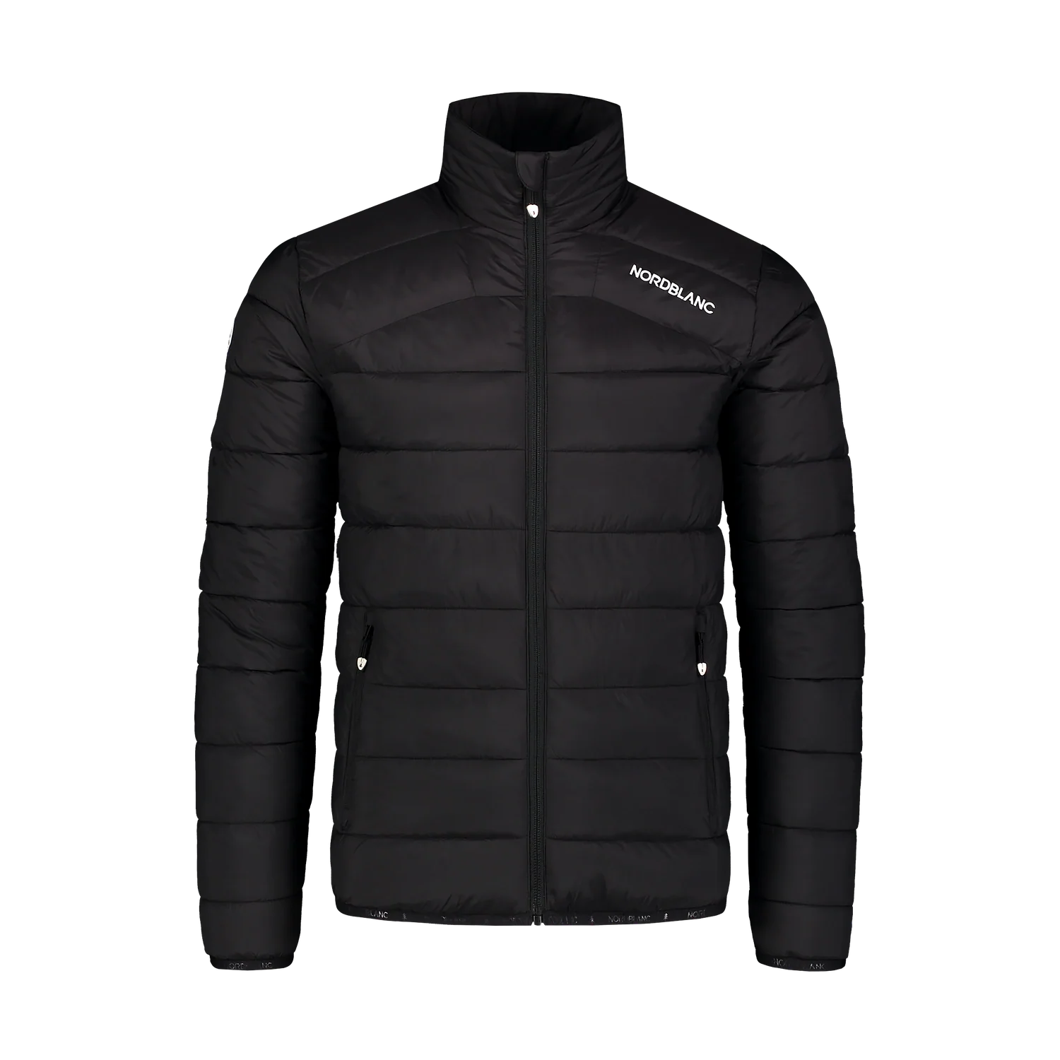 Quilted jacket men's - SPOT-ON black-1