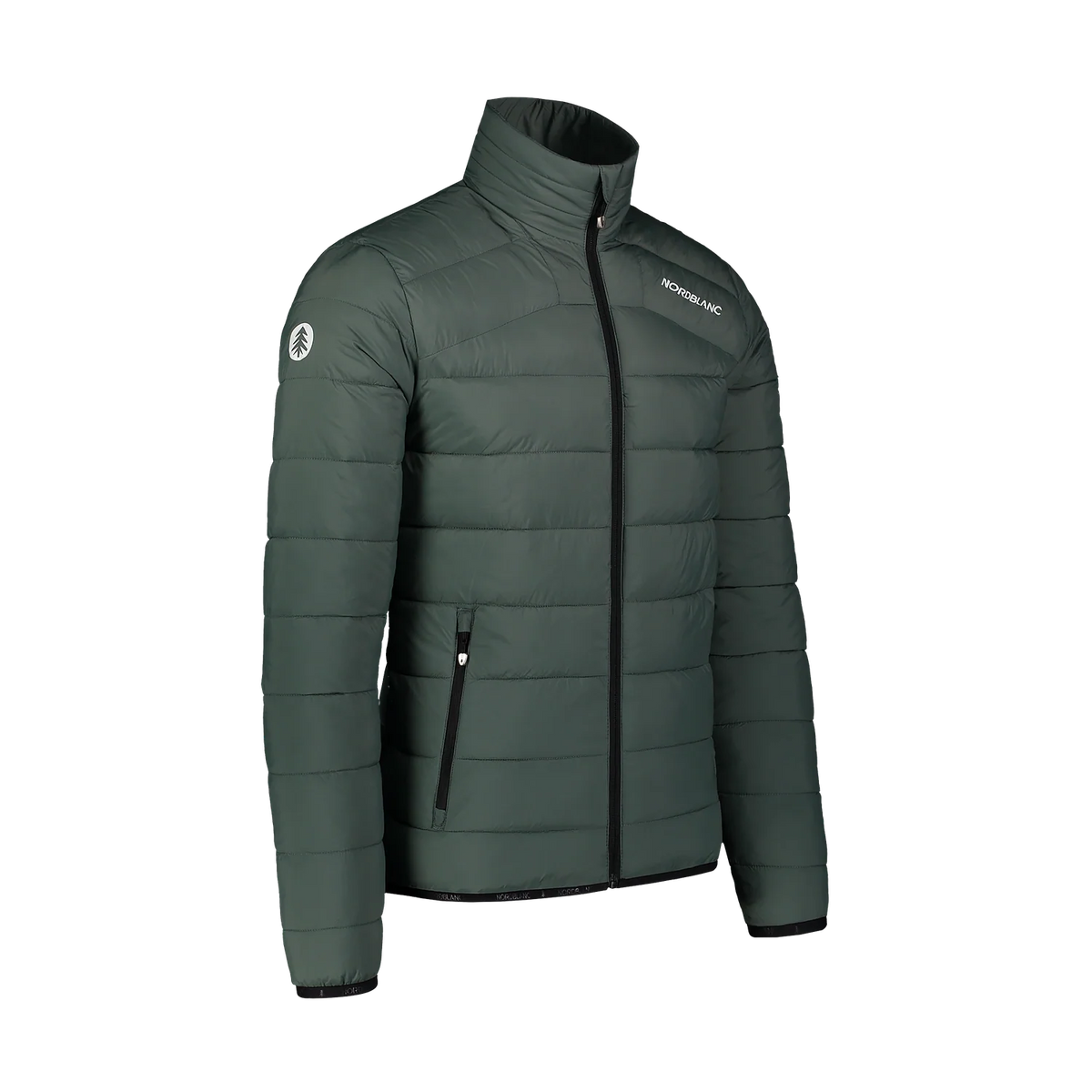 Quilted jacket men's - SPOT-ON green – image 2