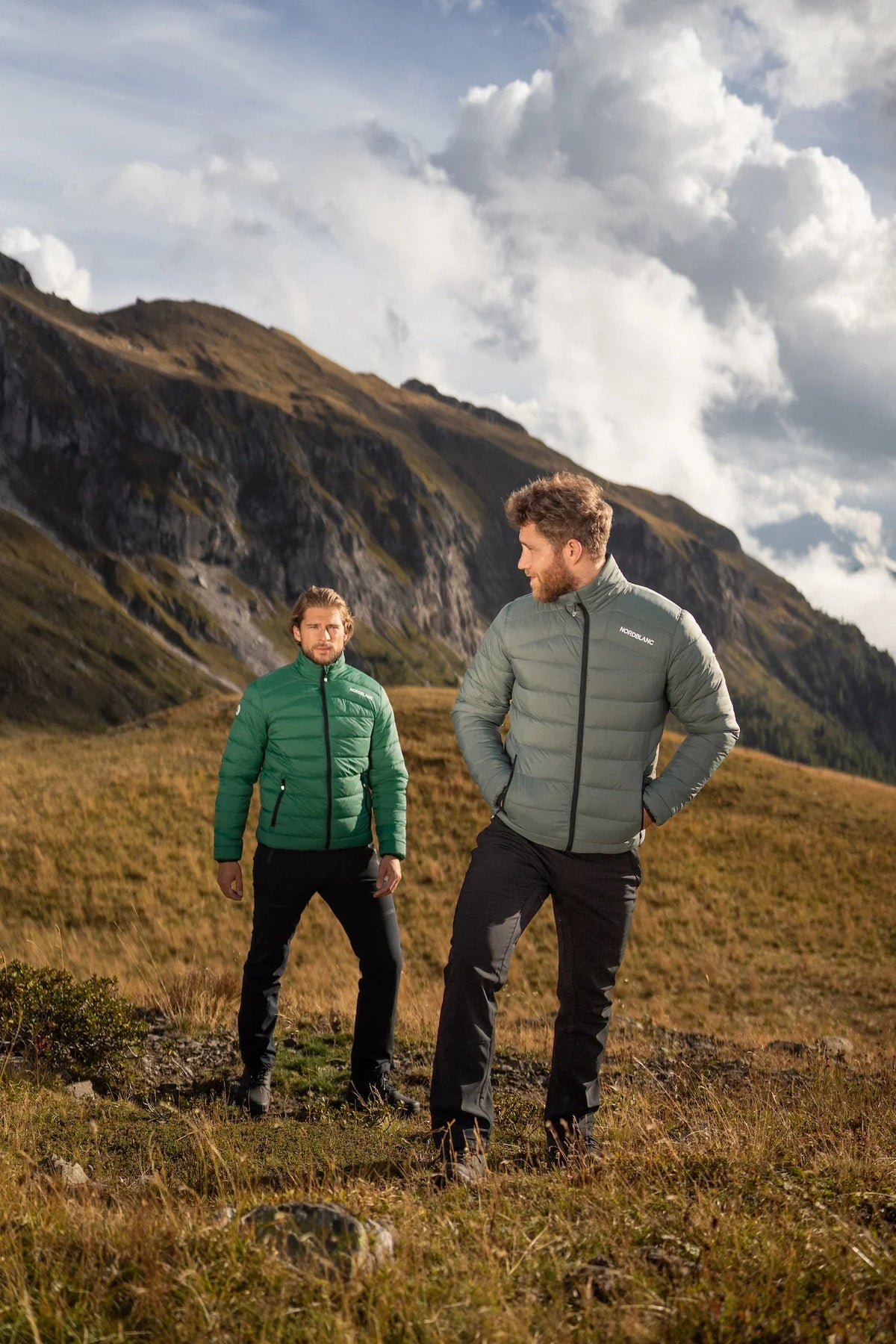 Quilted jacket men's - SPOT-ON green – image 4