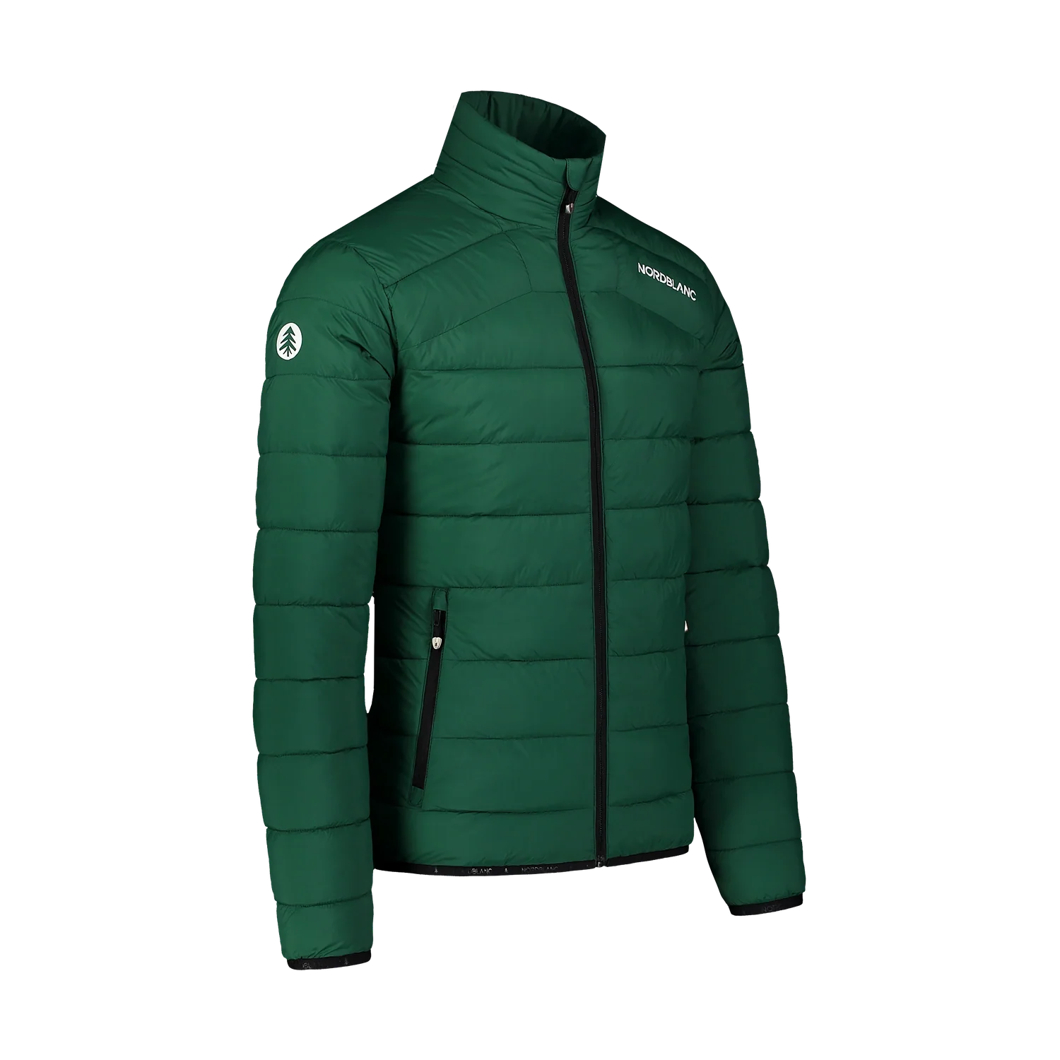 Quilted jacket men's - SPOT-ON green-2