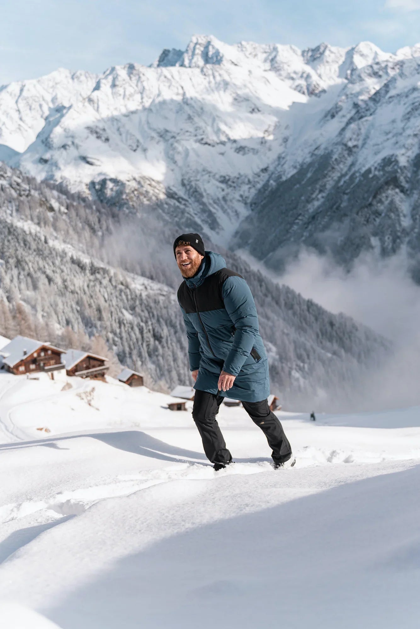 Winterparka Herren - TRENDSETTER blau-3