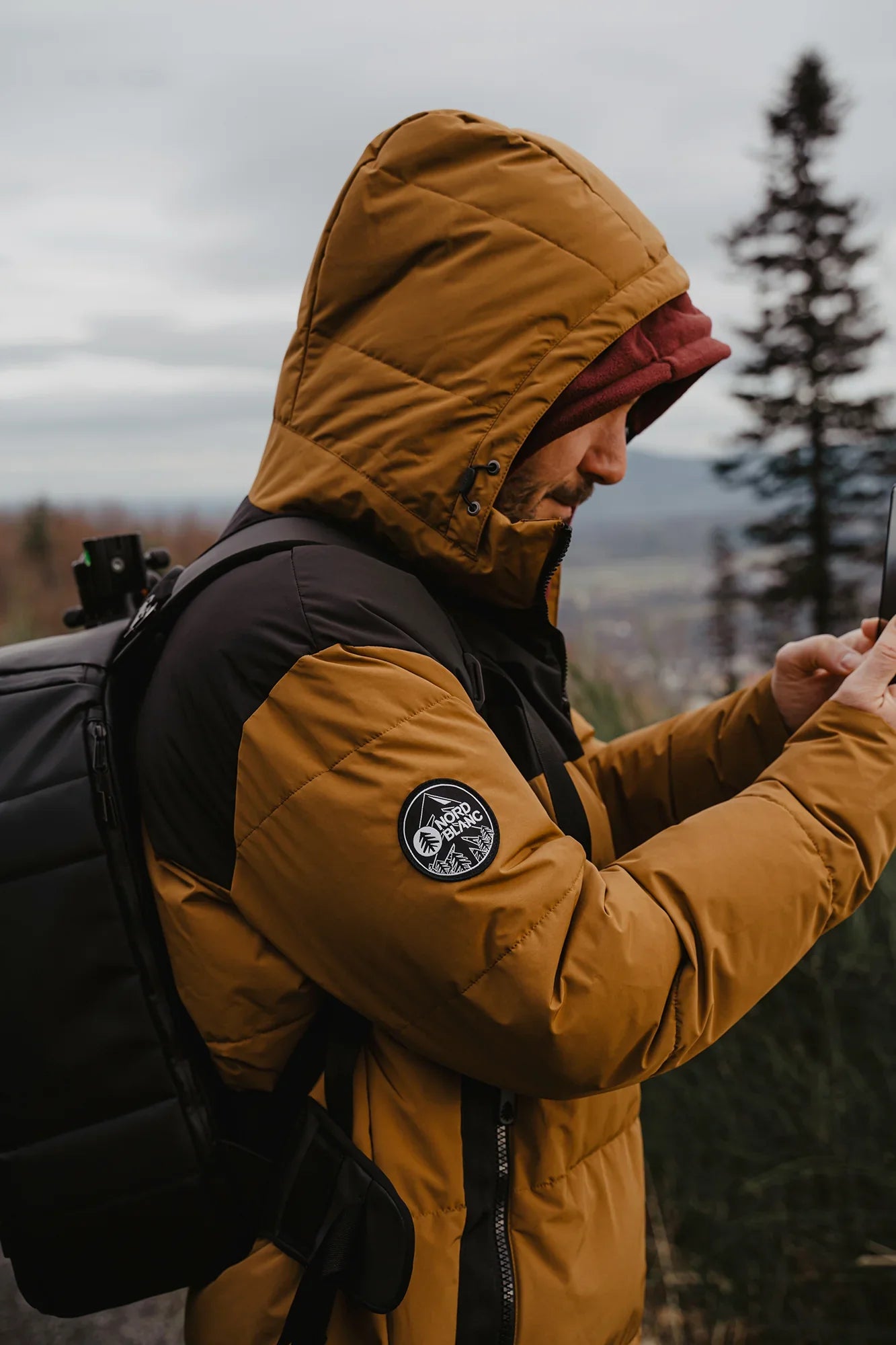 Winterparka Herren - TRENDSETTER braun-4
