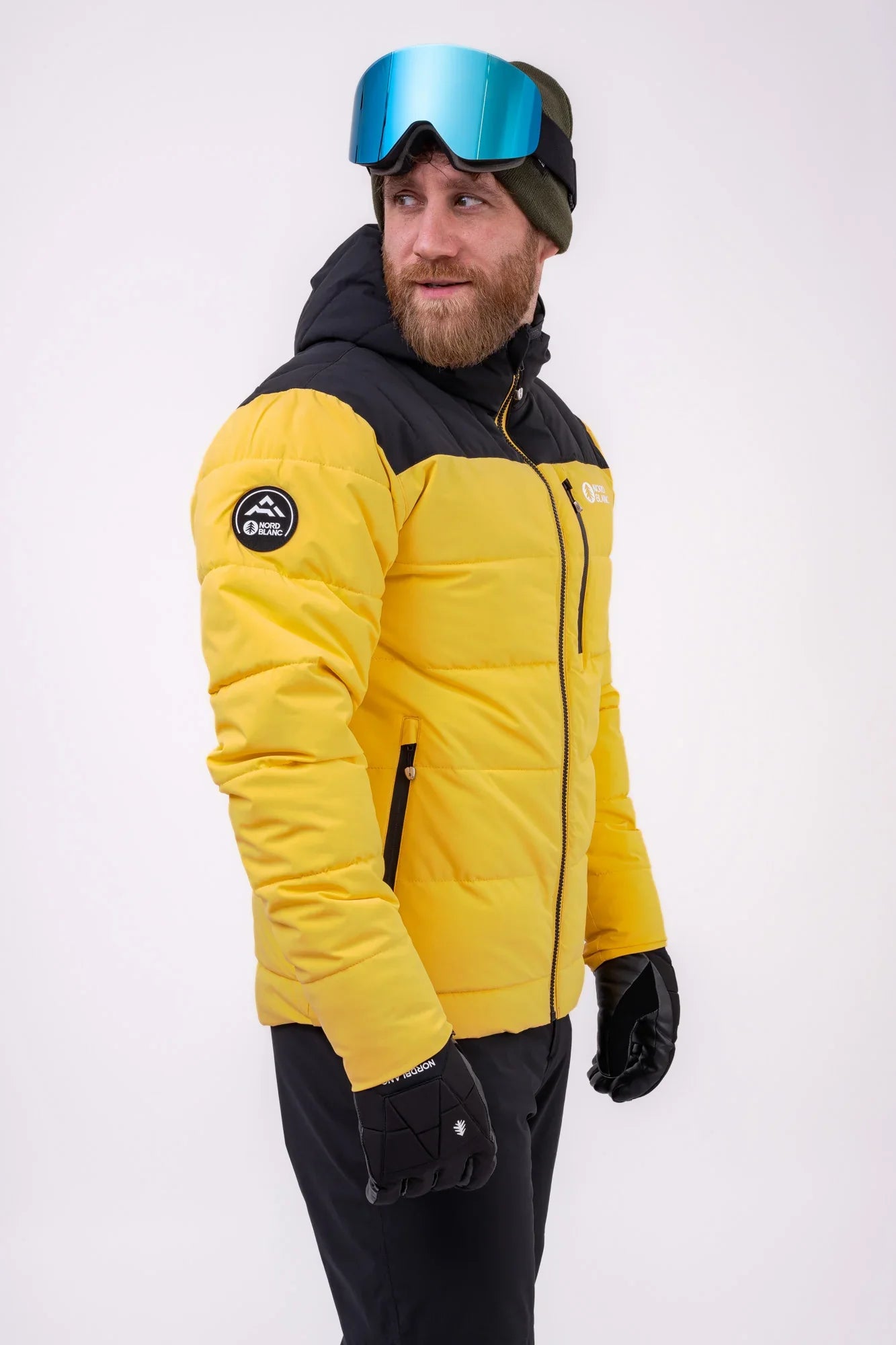 Winterjacke Herren - STANDOUT gelb-3