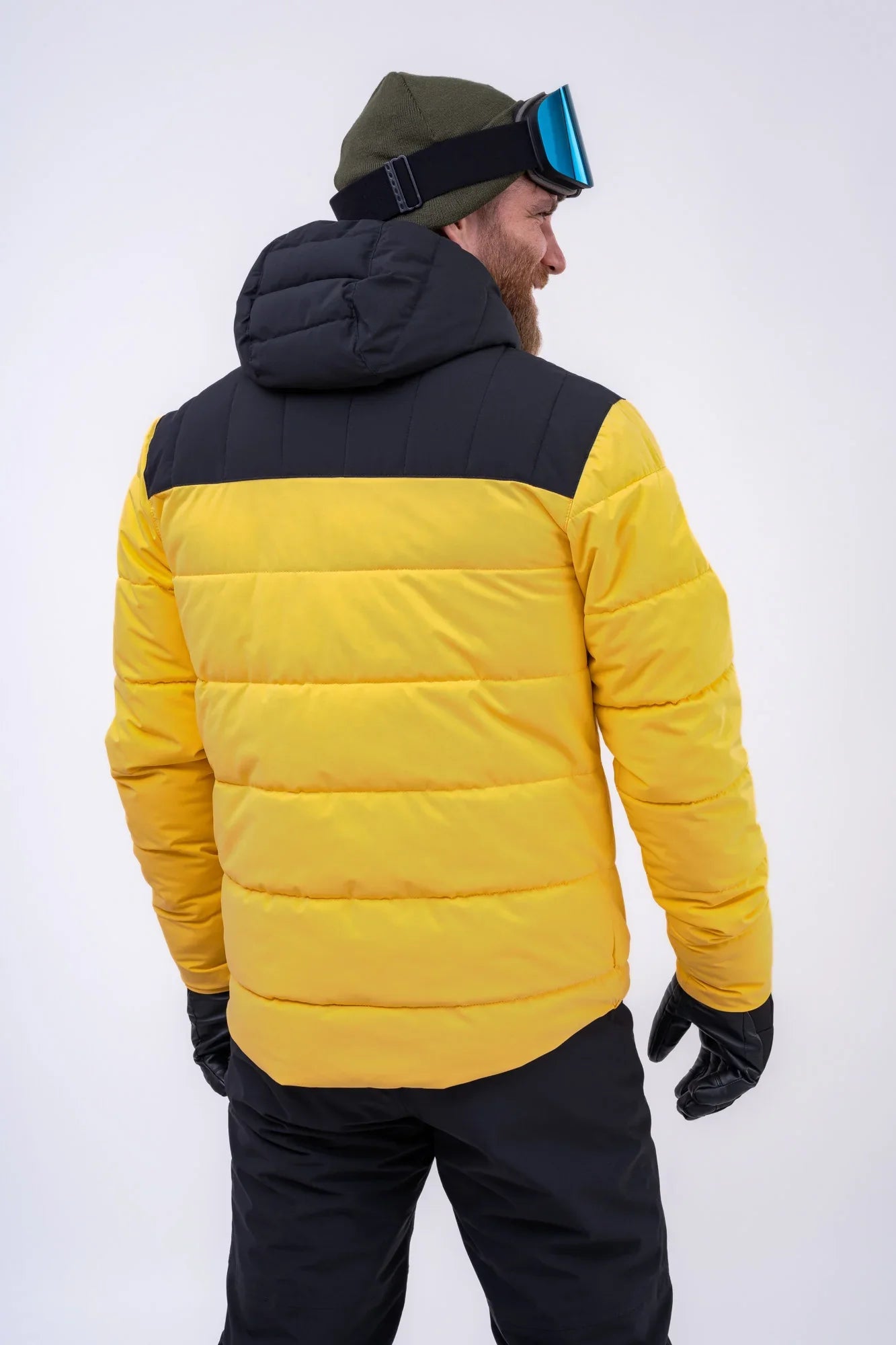 Winterjacke Herren - STANDOUT gelb-4