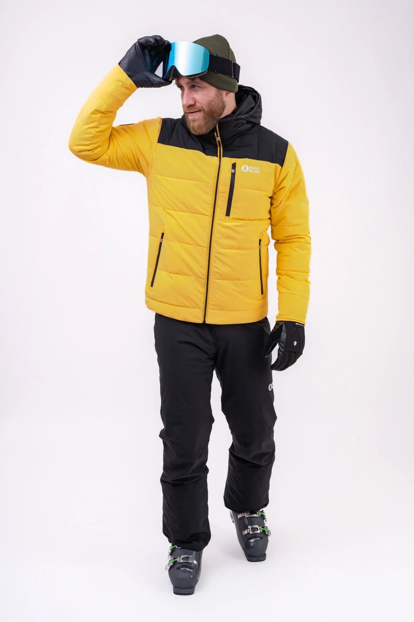 Winterjacke Herren - STANDOUT gelb-5