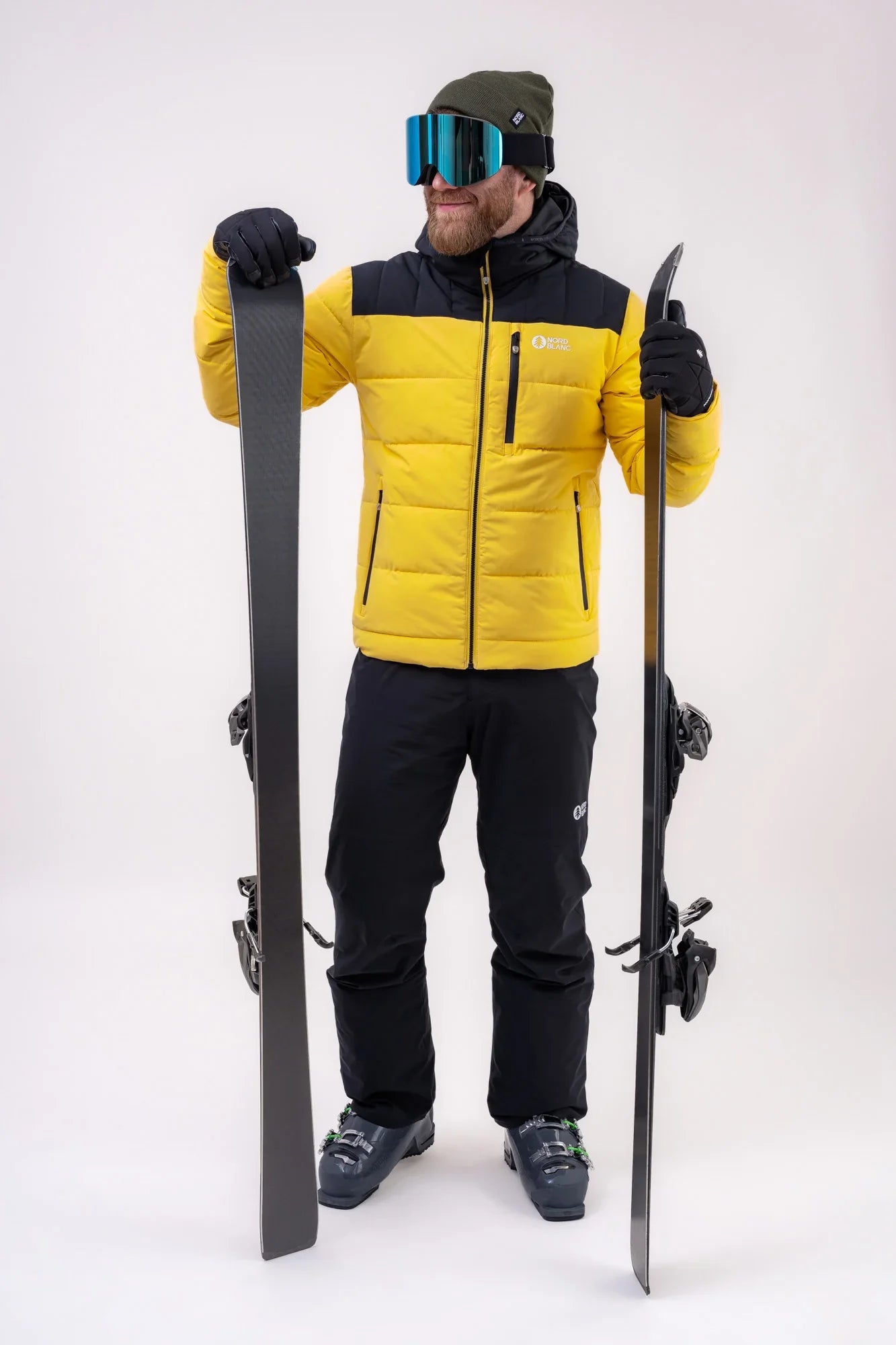 Winterjacke Herren - STANDOUT gelb-6