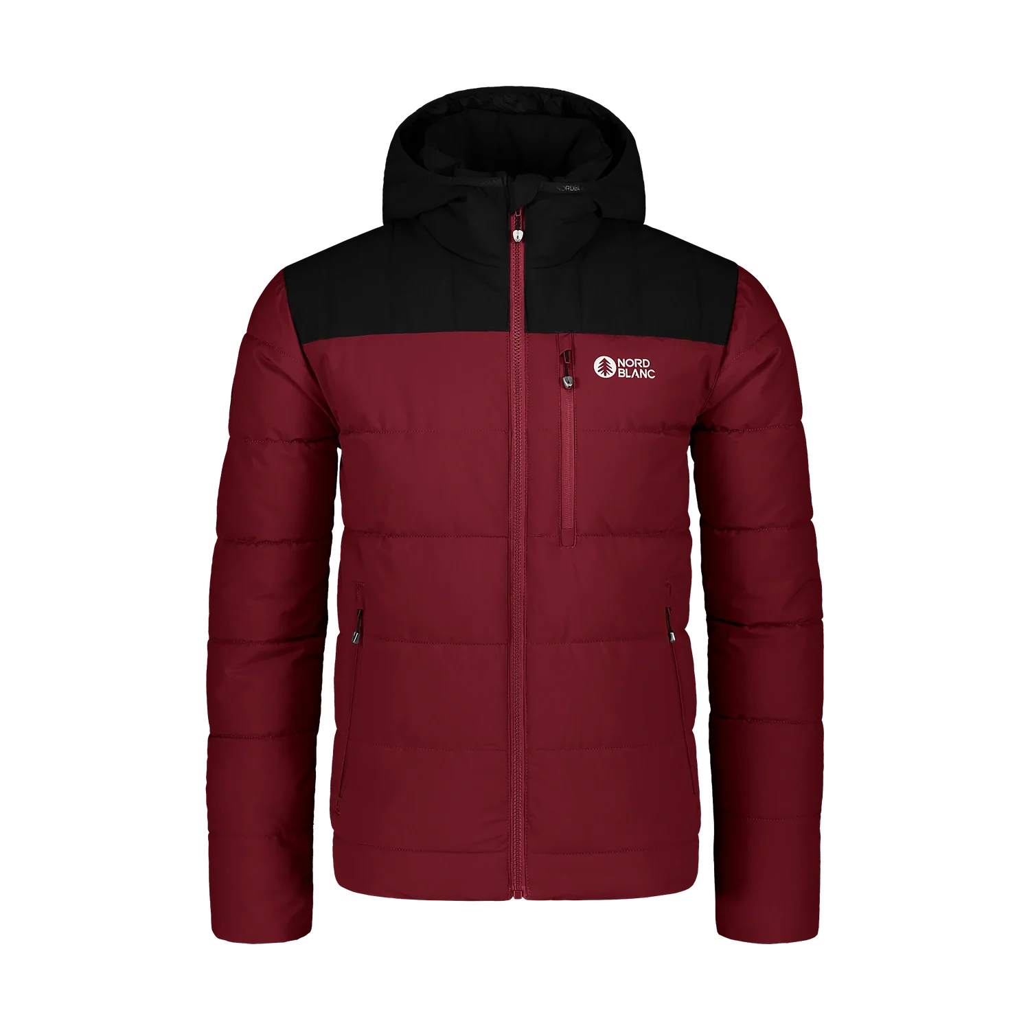Winterjacke Herren - STANDOUT weinrot