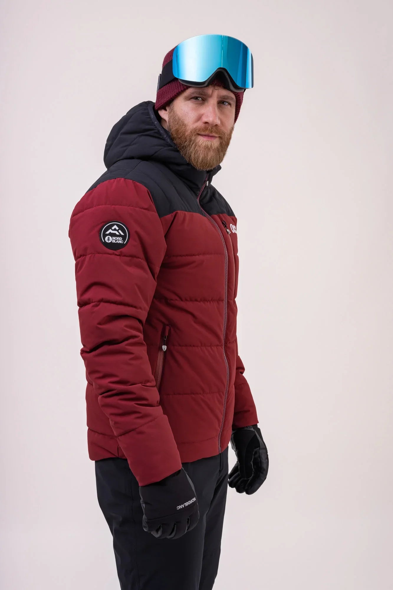 Winterjacke Herren - STANDOUT weinrot-3