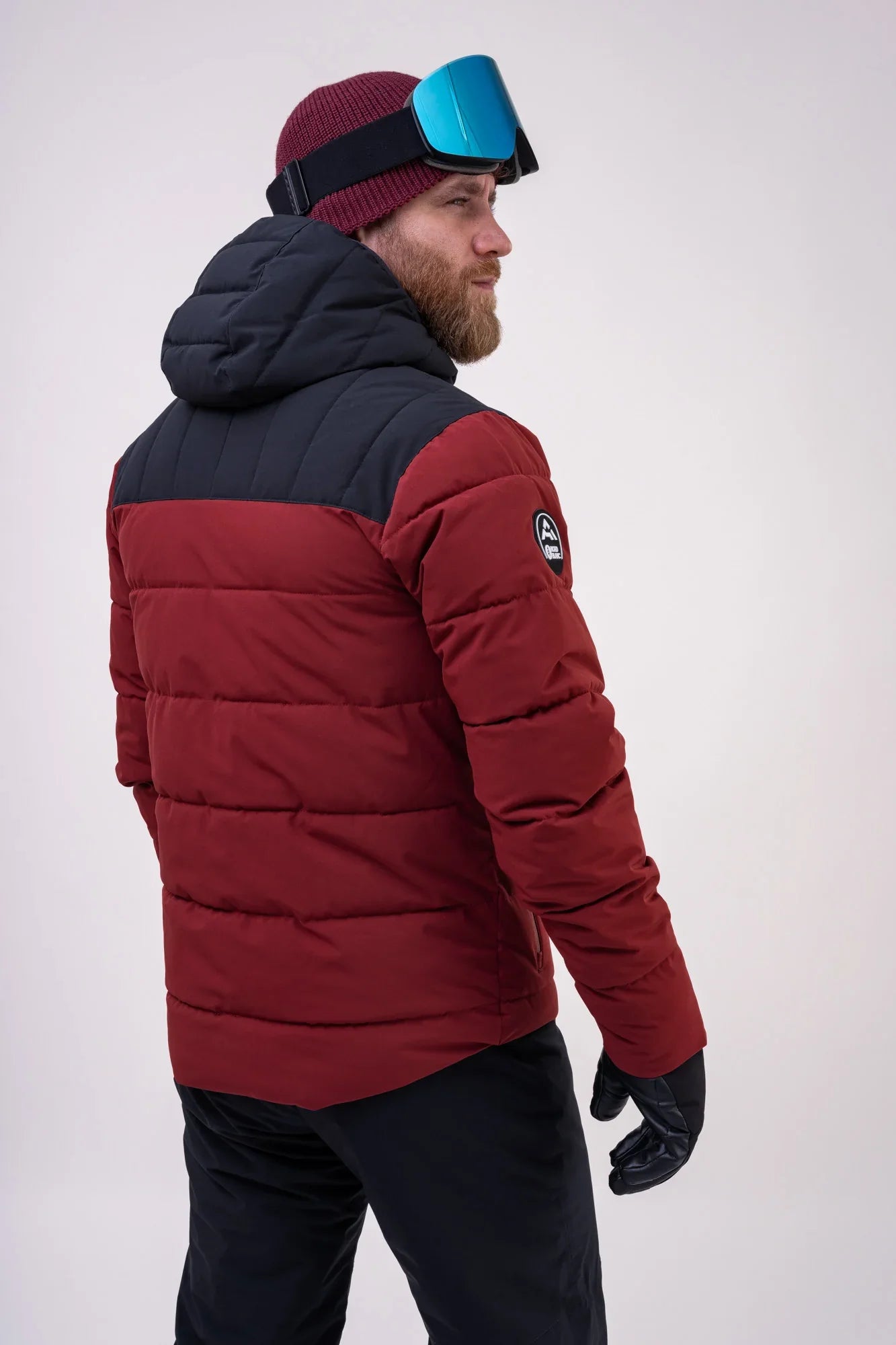 Winterjacke Herren - STANDOUT weinrot-4